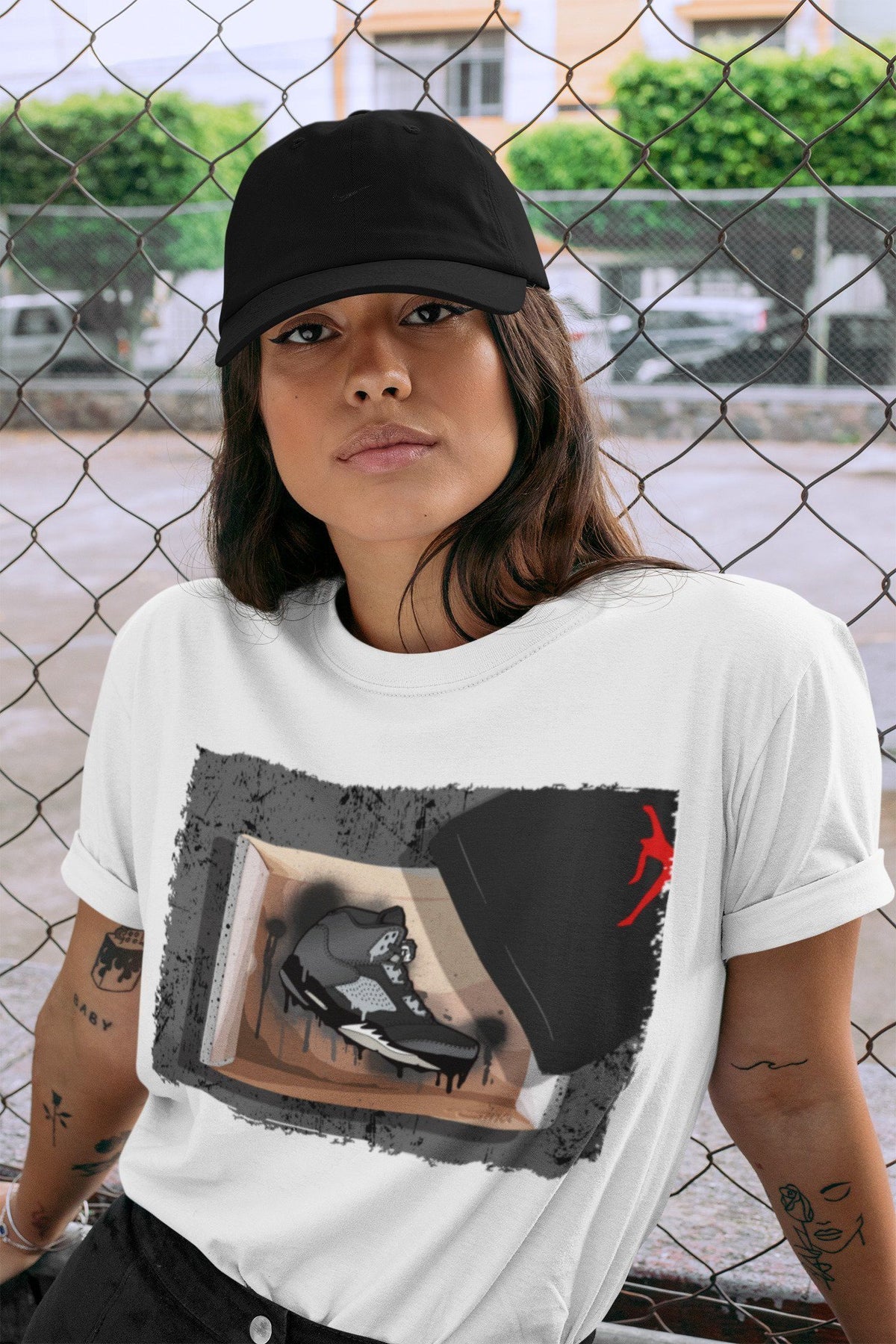 Jordan 5 Anthracite Shirt To Match Jordans New Kicks Sneaker Tees Jordan 5 Anthracite Drip Gear Zone Sneaker Matching Clothing Unisex Shirts