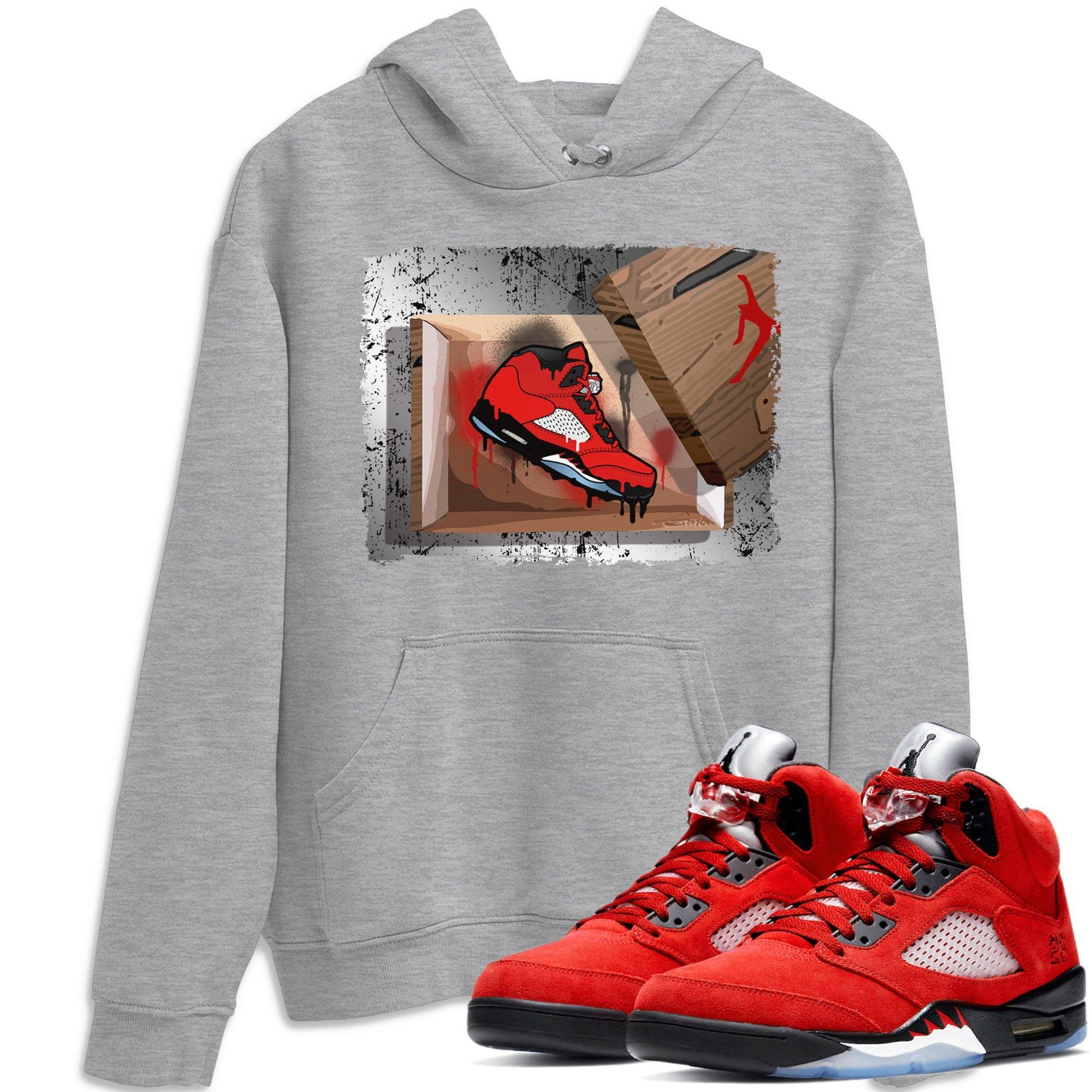 Jordan 5 Raging Bull Shirt To Match Jordans New Kicks Sneaker Tees Jordan 5 Raging Bull Drip Gear Zone Sneaker Matching Clothing Unisex Shirts