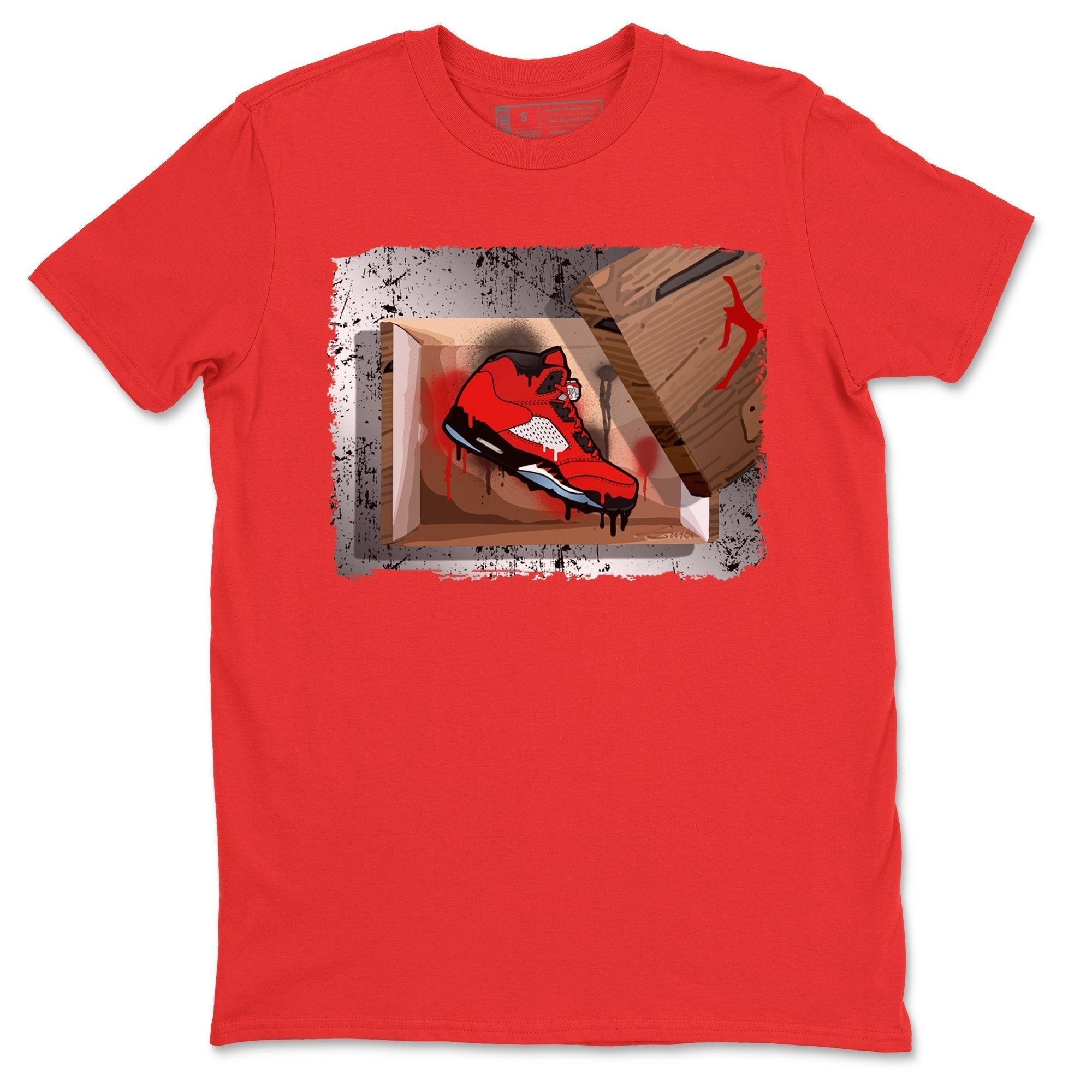 Jordan 5 Raging Bull Shirt To Match Jordans New Kicks Sneaker Tees Jordan 5 Raging Bull Drip Gear Zone Sneaker Matching Clothing Unisex Shirts