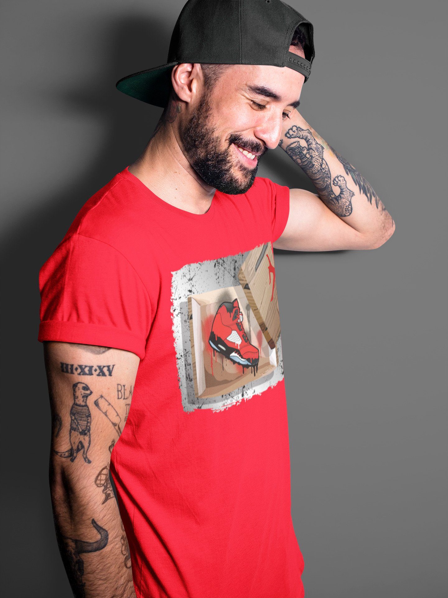 Jordan 5 Raging Bull Shirt To Match Jordans New Kicks Sneaker Tees Jordan 5 Raging Bull Drip Gear Zone Sneaker Matching Clothing Unisex Shirts