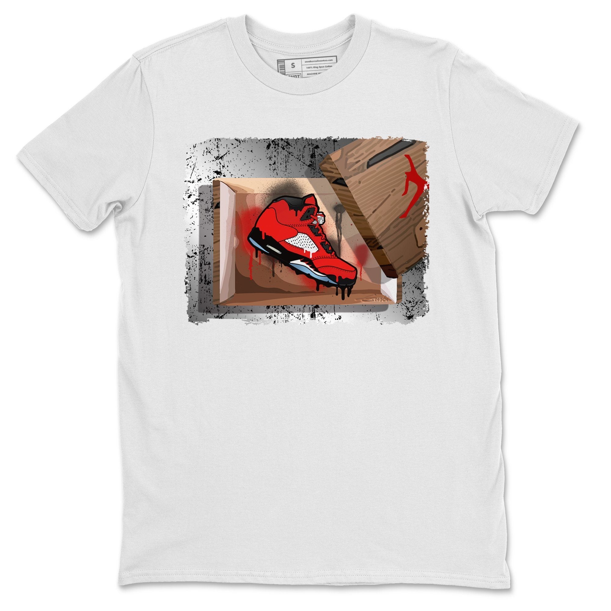 Jordan 5 Raging Bull Shirt To Match Jordans New Kicks Sneaker Tees Jordan 5 Raging Bull Drip Gear Zone Sneaker Matching Clothing Unisex Shirts