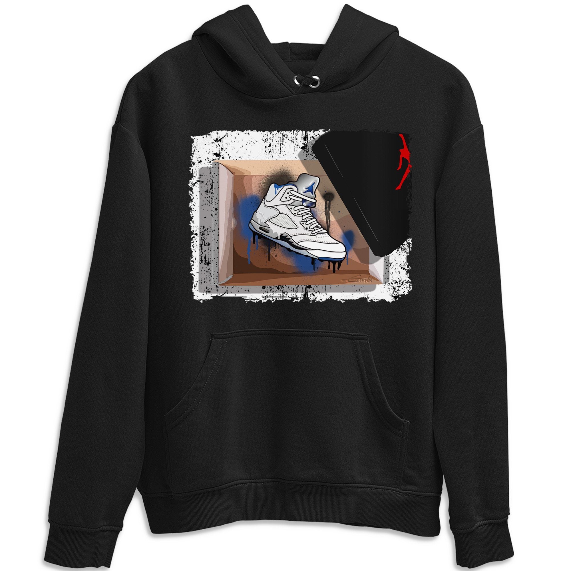 Jordan 5 Stealth Shirt To Match Jordans New Kicks Sneaker Tees Jordan 5 Stealth Drip Gear Zone Sneaker Matching Clothing Unisex Shirts