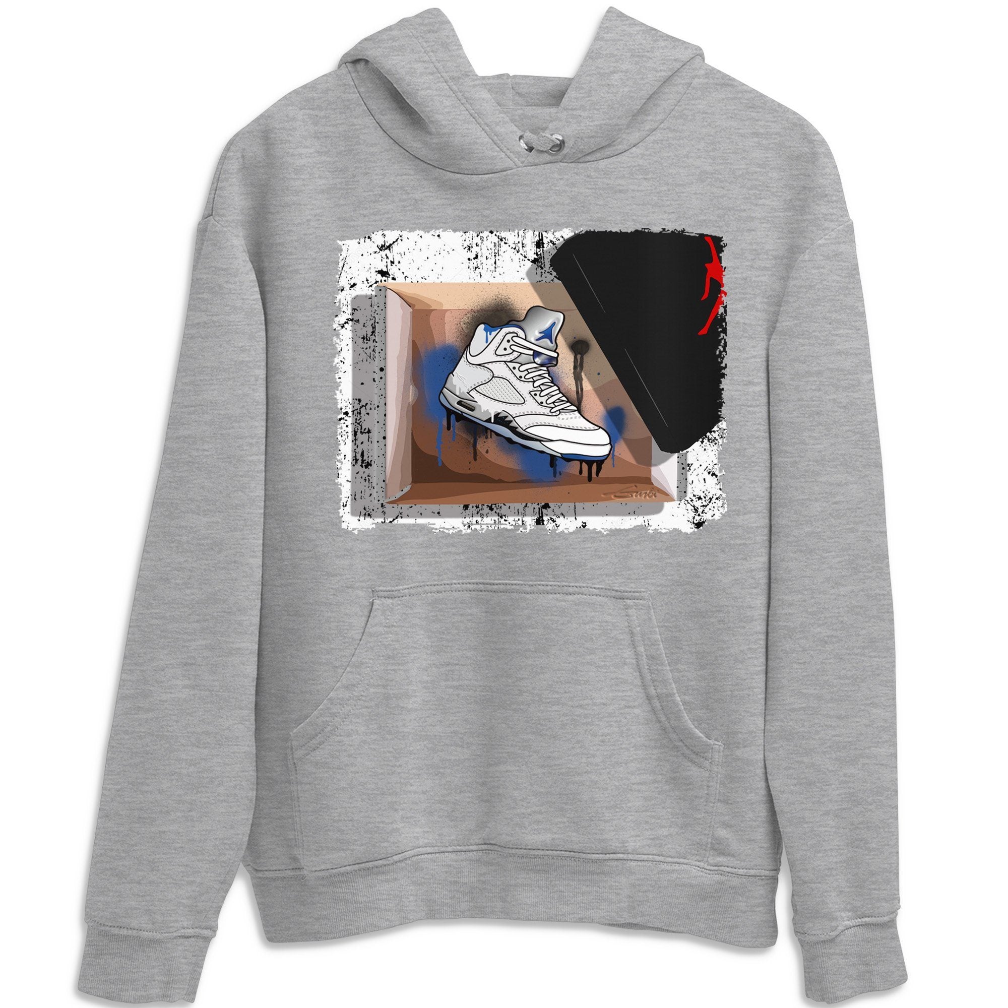 Jordan 5 Stealth Shirt To Match Jordans New Kicks Sneaker Tees Jordan 5 Stealth Drip Gear Zone Sneaker Matching Clothing Unisex Shirts