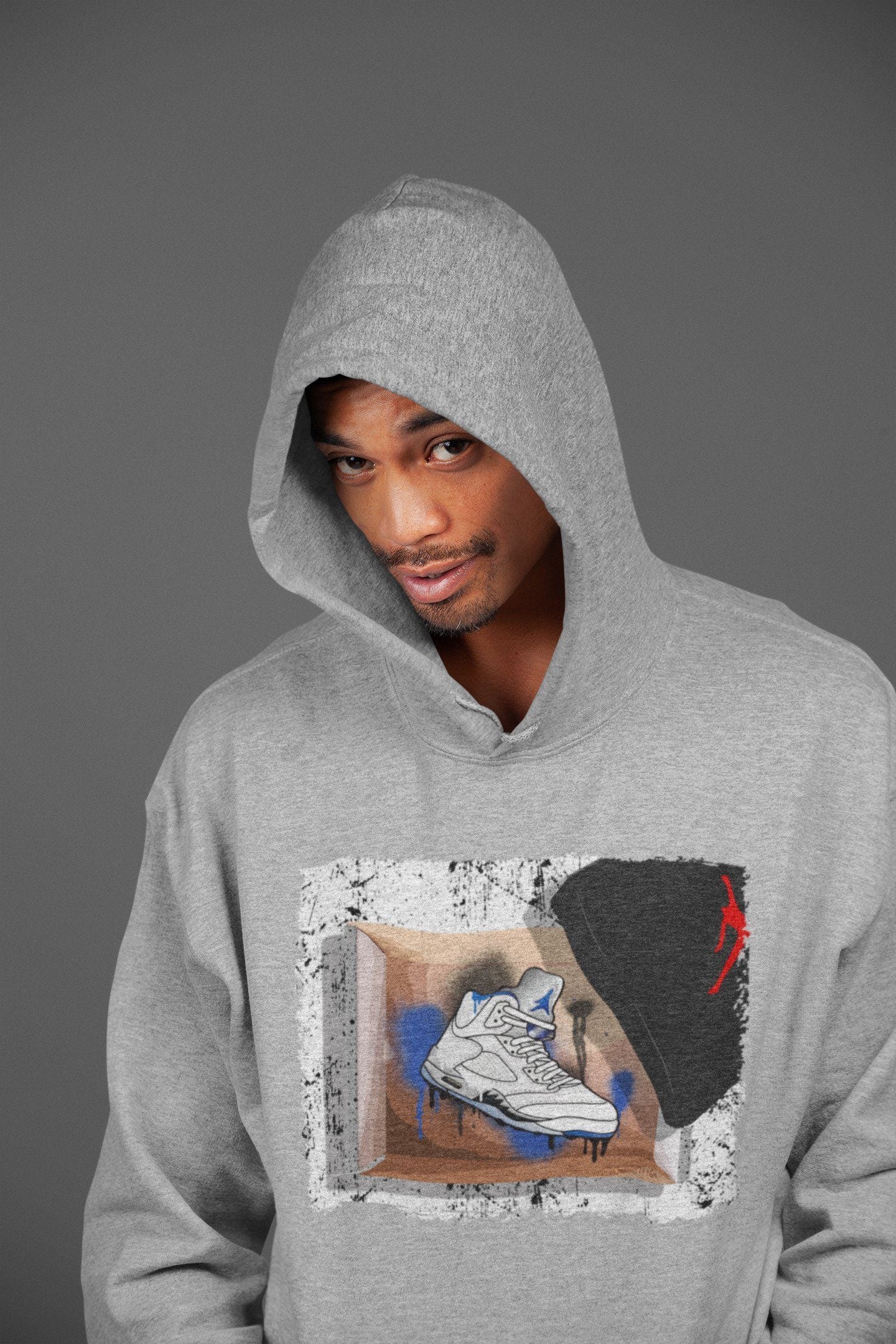 Jordan 5 Stealth Shirt To Match Jordans New Kicks Sneaker Tees Jordan 5 Stealth Drip Gear Zone Sneaker Matching Clothing Unisex Shirts