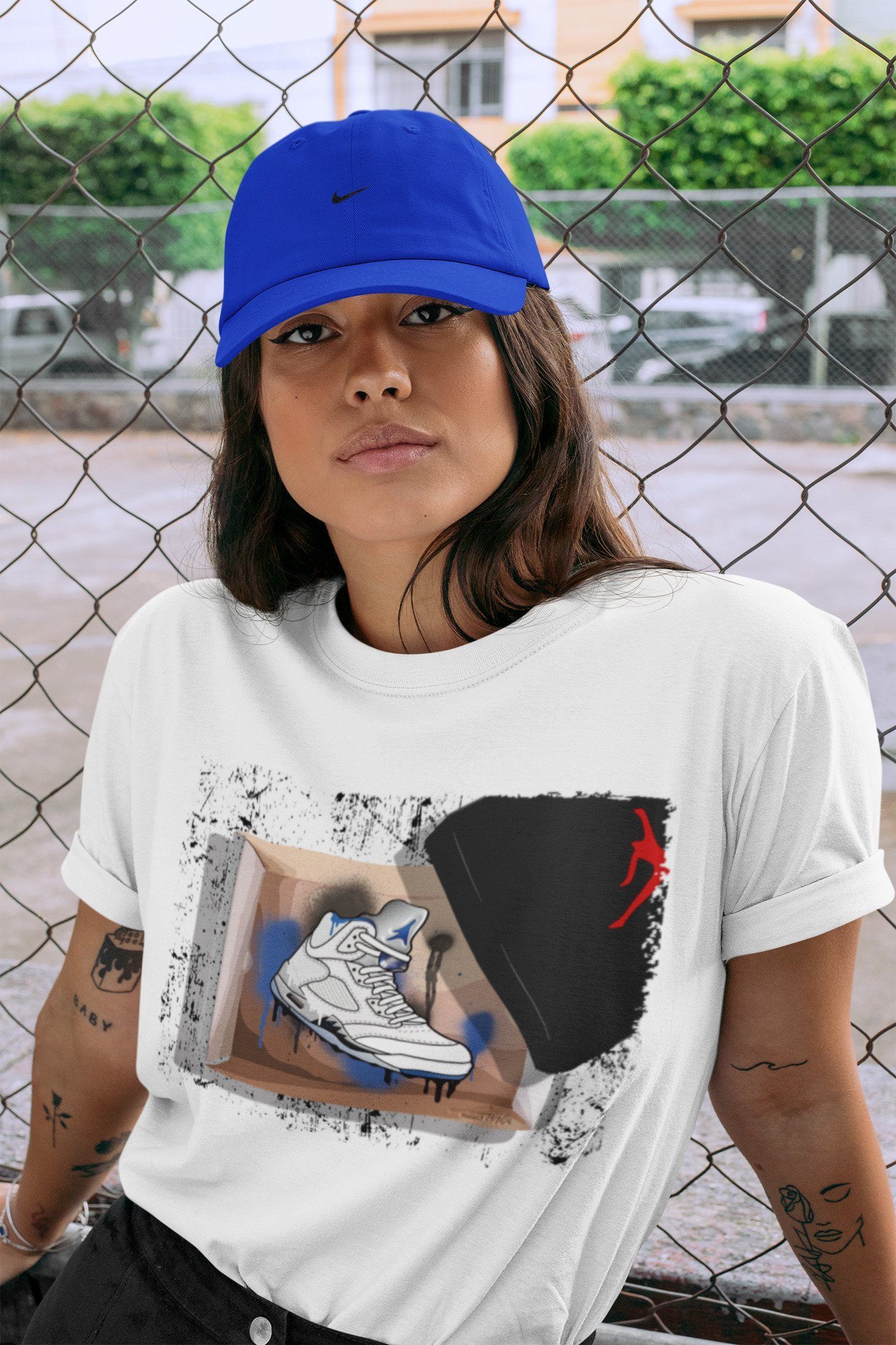 Jordan 5 Stealth Shirt To Match Jordans New Kicks Sneaker Tees Jordan 5 Stealth Drip Gear Zone Sneaker Matching Clothing Unisex Shirts