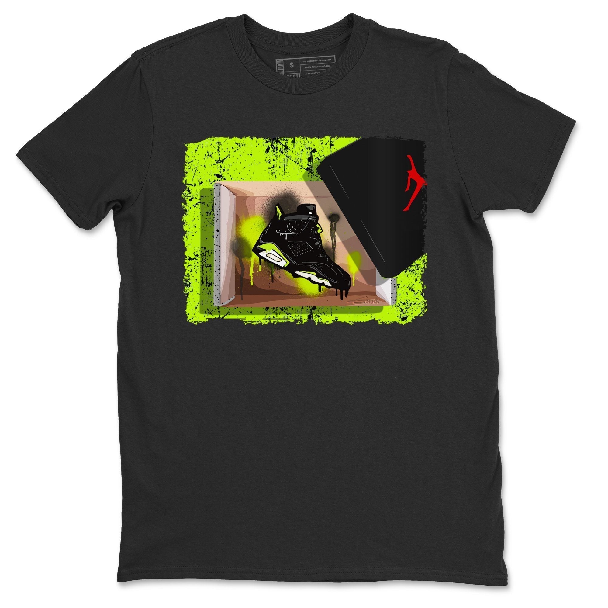 Jordan 6 Electric Green Shirt To Match Jordans New Kicks Sneaker Tees Jordan 6 Electric Green Drip Gear Zone Sneaker Matching Clothing Unisex Shirts