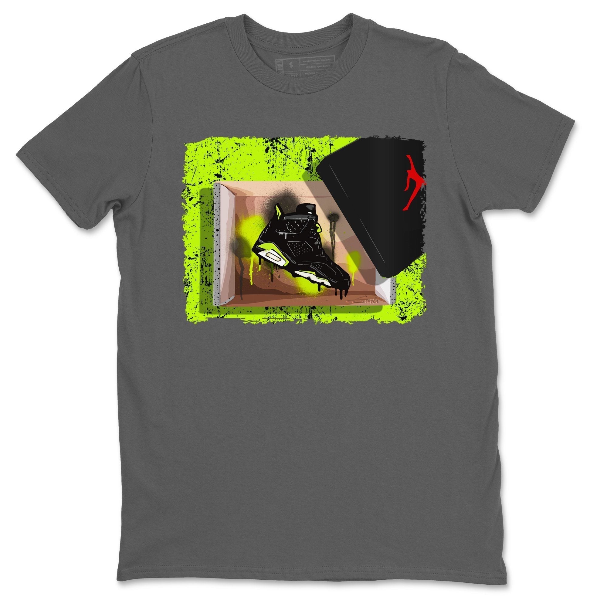 Jordan 6 Electric Green Shirt To Match Jordans New Kicks Sneaker Tees Jordan 6 Electric Green Drip Gear Zone Sneaker Matching Clothing Unisex Shirts