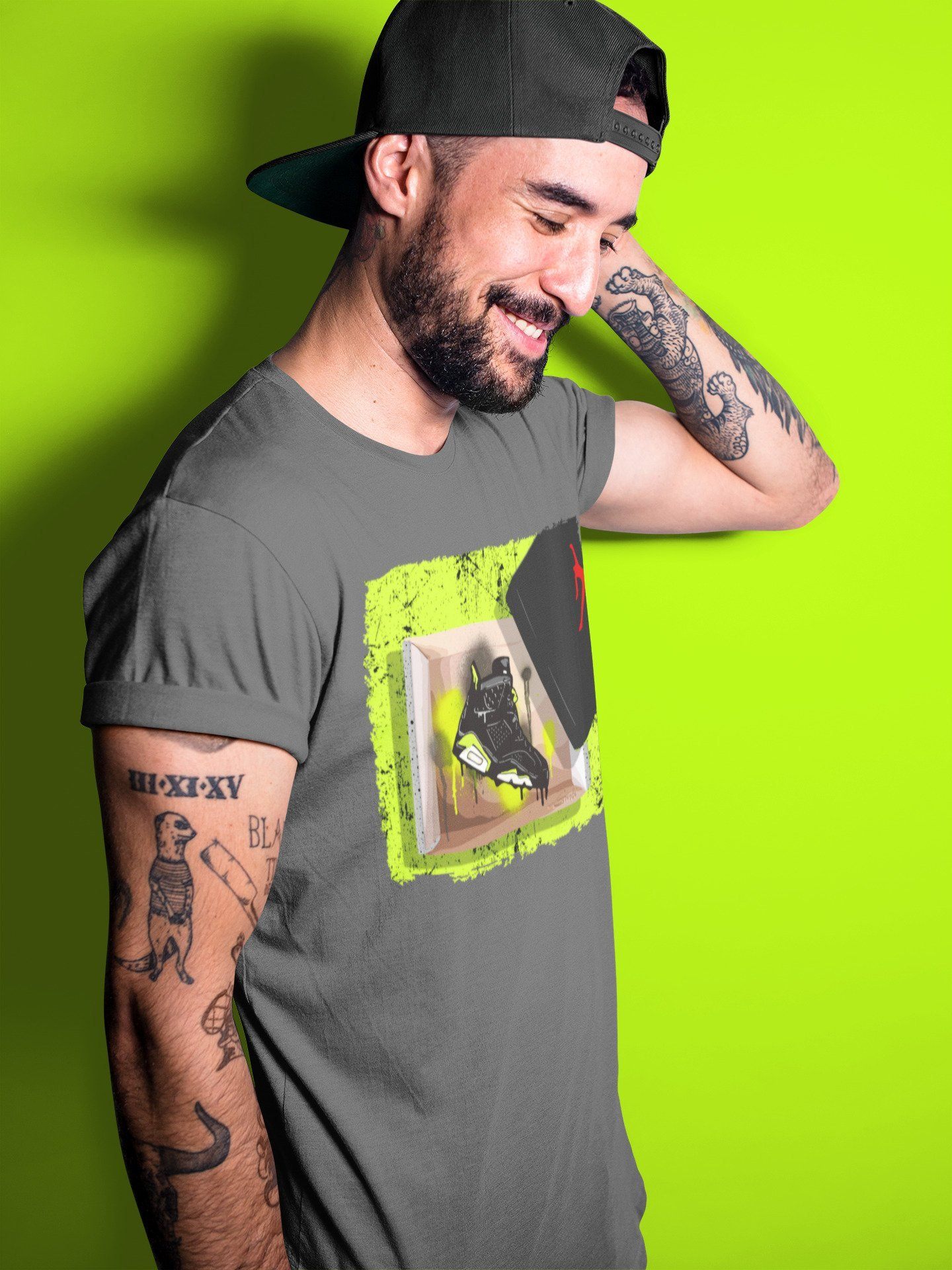 Jordan 6 Electric Green Shirt To Match Jordans New Kicks Sneaker Tees Jordan 6 Electric Green Drip Gear Zone Sneaker Matching Clothing Unisex Shirts