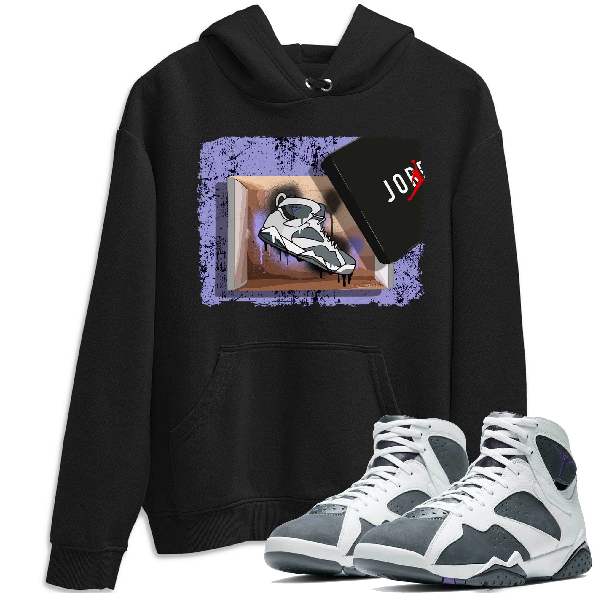 Jordan 7 Flint Shirt To Match Jordans New Kicks Sneaker Tees Jordan 7 Flint Drip Gear Zone Sneaker Matching Clothing Unisex Shirts
