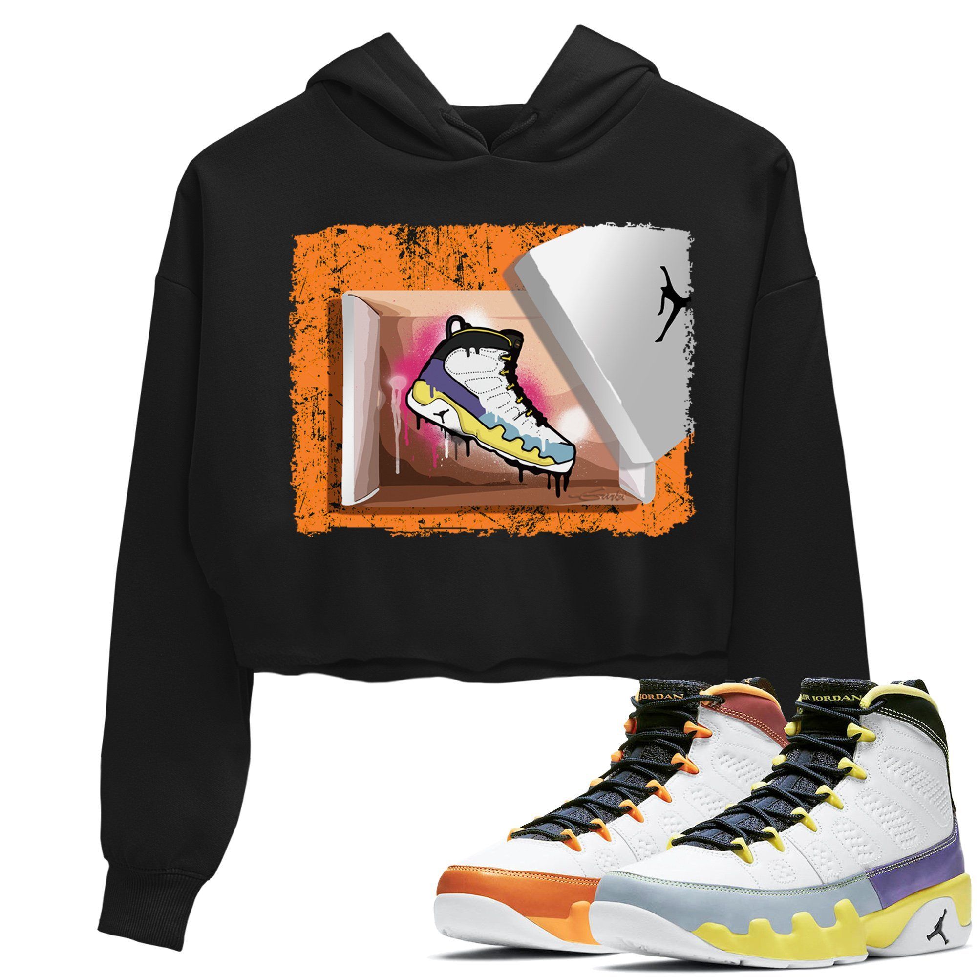 Jordan 9 Change The World Shirt To Match Jordans New Kicks Sneaker Tees Jordan 9 Change The World Drip Gear Zone Sneaker Matching Clothing Women's Shirts