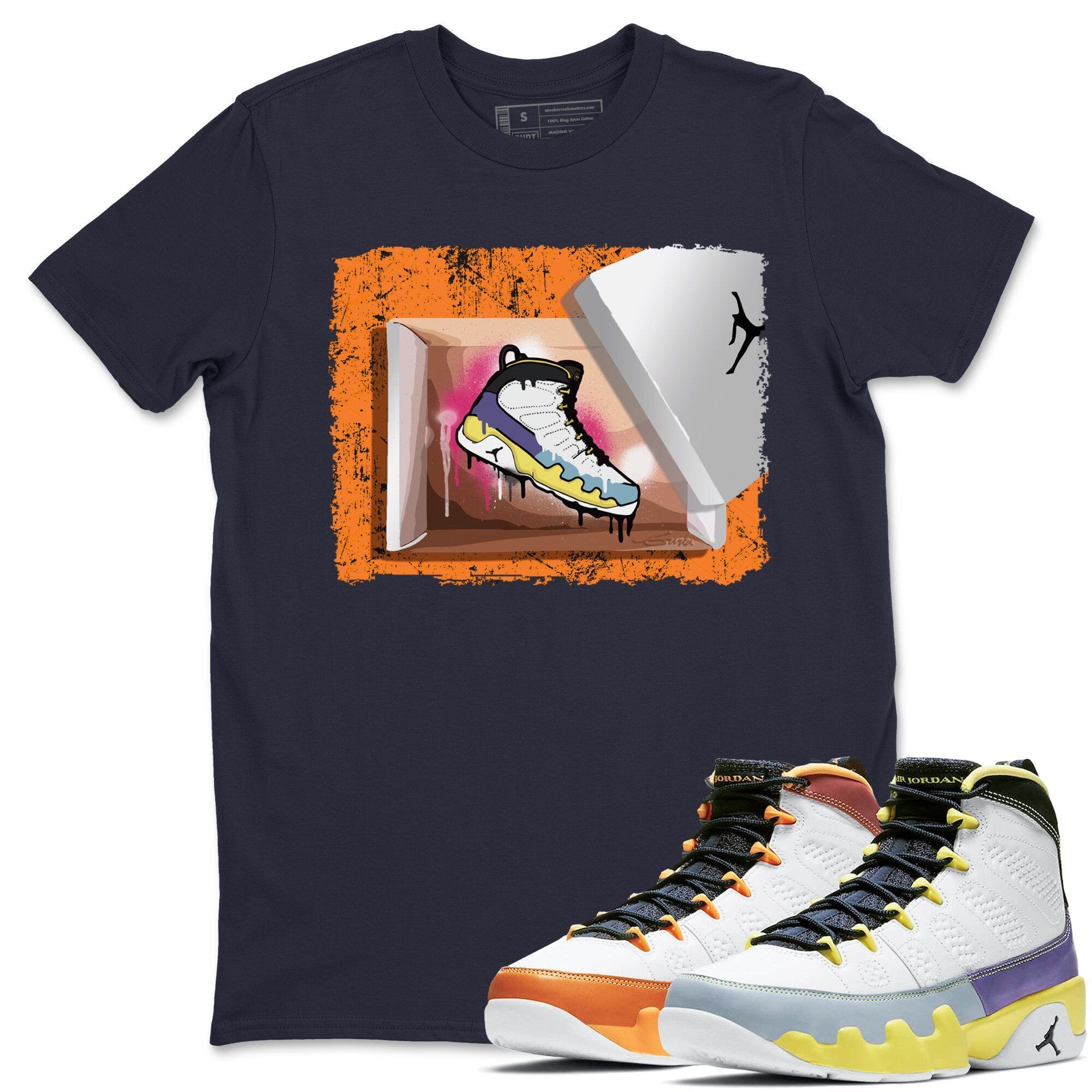 Jordan 9 Change The World Shirt To Match Jordans New Kicks Sneaker Tees Jordan 9 Change The World Drip Gear Zone Sneaker Matching Clothing Unisex Shirts