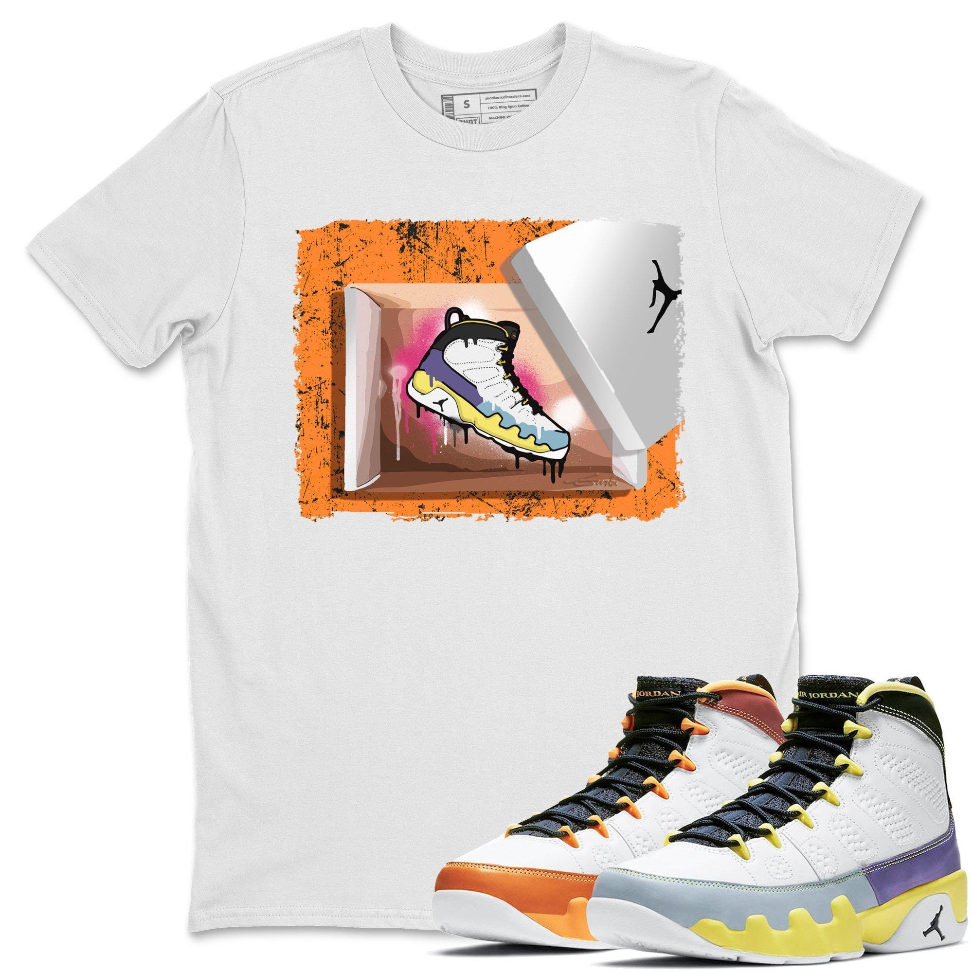 Jordan 9 Change The World Shirt To Match Jordans New Kicks Sneaker Tees Jordan 9 Change The World Drip Gear Zone Sneaker Matching Clothing Unisex Shirts