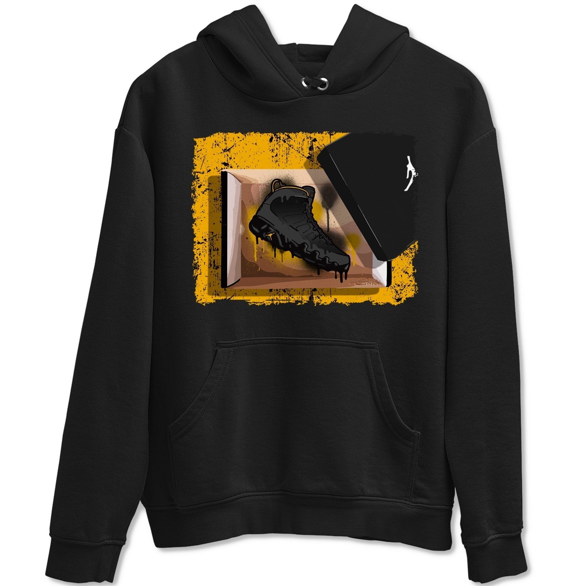 Jordan 9 University Gold Shirt To Match Jordans New Kicks Sneaker Tees Jordan 9 University Gold Drip Gear Zone Sneaker Matching Clothing Unisex Shirts