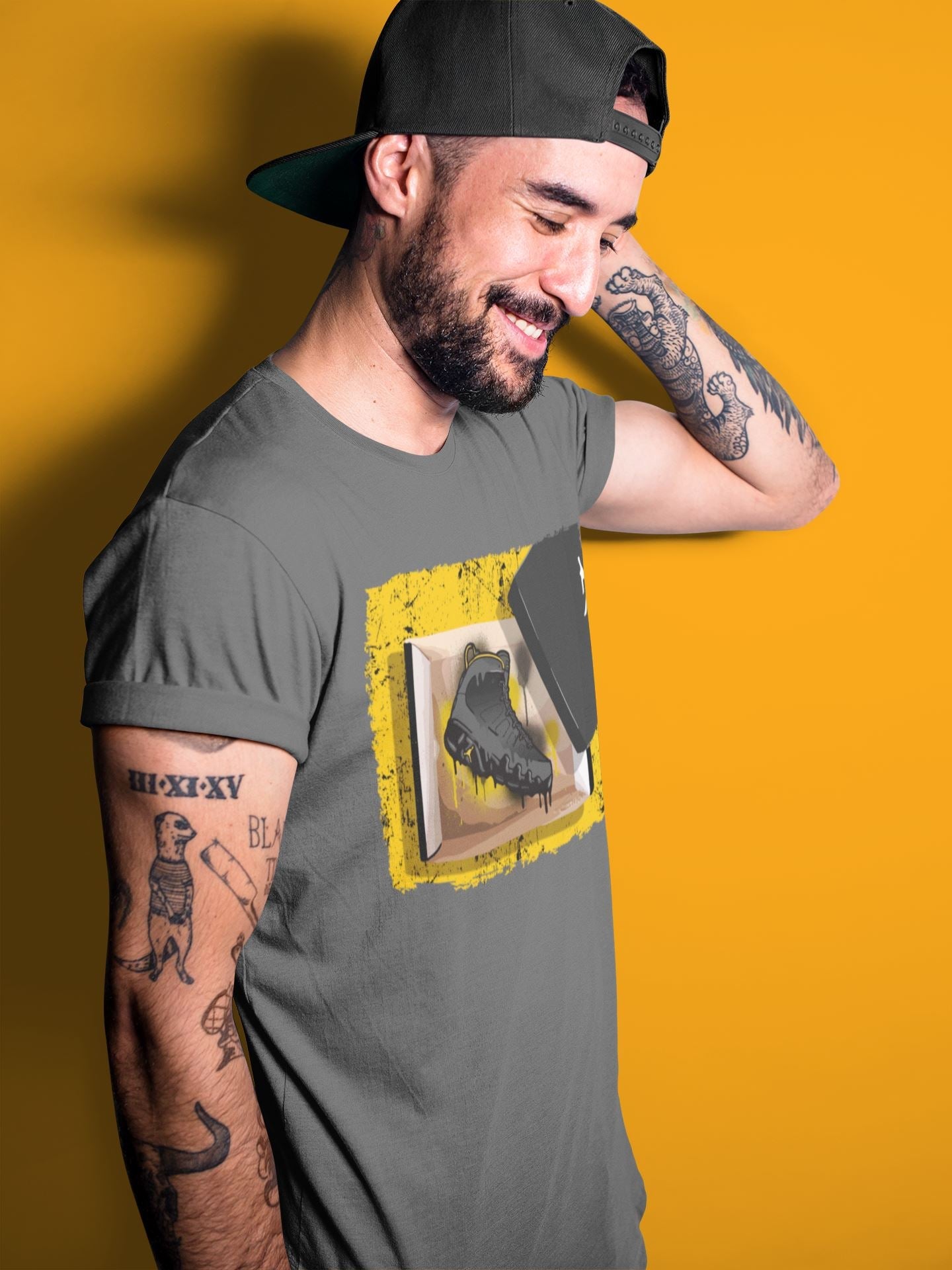 Jordan 9 University Gold Shirt To Match Jordans New Kicks Sneaker Tees Jordan 9 University Gold Drip Gear Zone Sneaker Matching Clothing Unisex Shirts