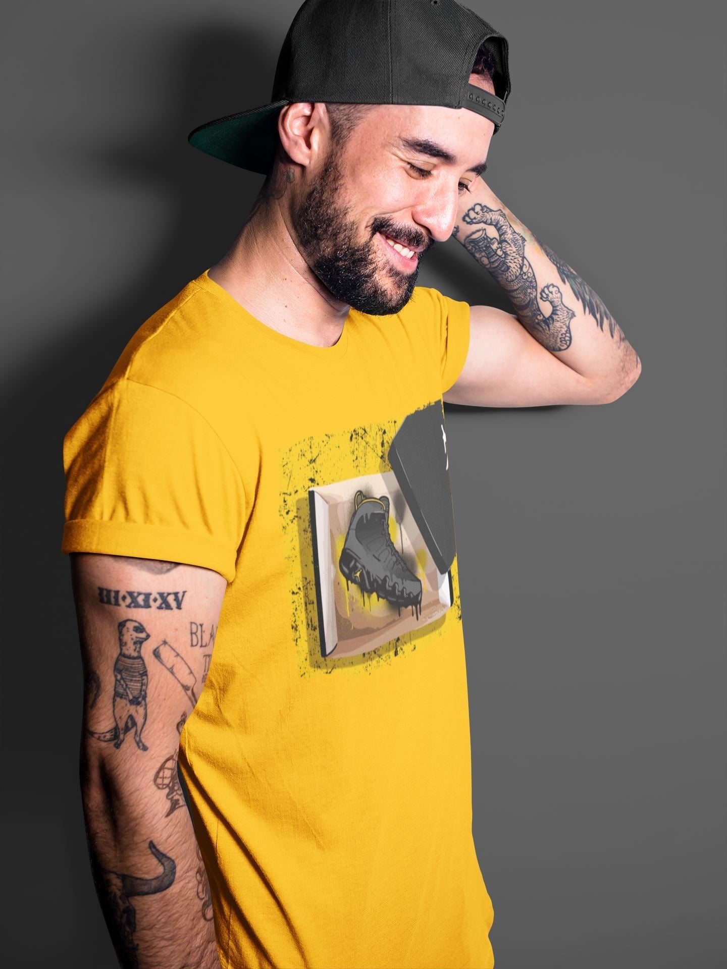 Jordan 9 University Gold Shirt To Match Jordans New Kicks Sneaker Tees Jordan 9 University Gold Drip Gear Zone Sneaker Matching Clothing Unisex Shirts