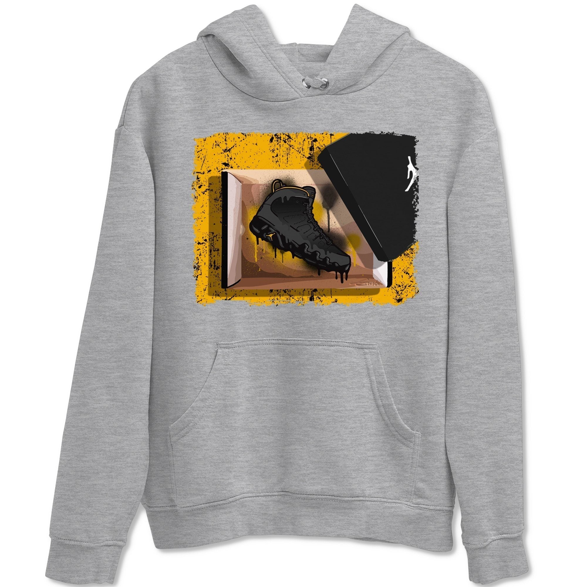 Jordan 9 University Gold Shirt To Match Jordans New Kicks Sneaker Tees Jordan 9 University Gold Drip Gear Zone Sneaker Matching Clothing Unisex Shirts