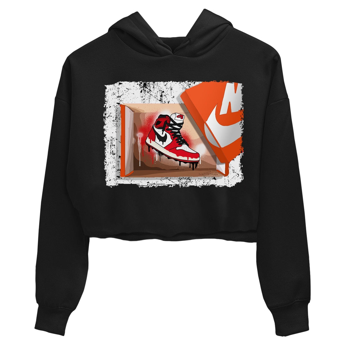 Jordan 1 Chicago Sneaker Matching T-Shirt New Kicks Sneaker Tees Jordan 1 Chicago Sneaker Release Tees Women's Shirts