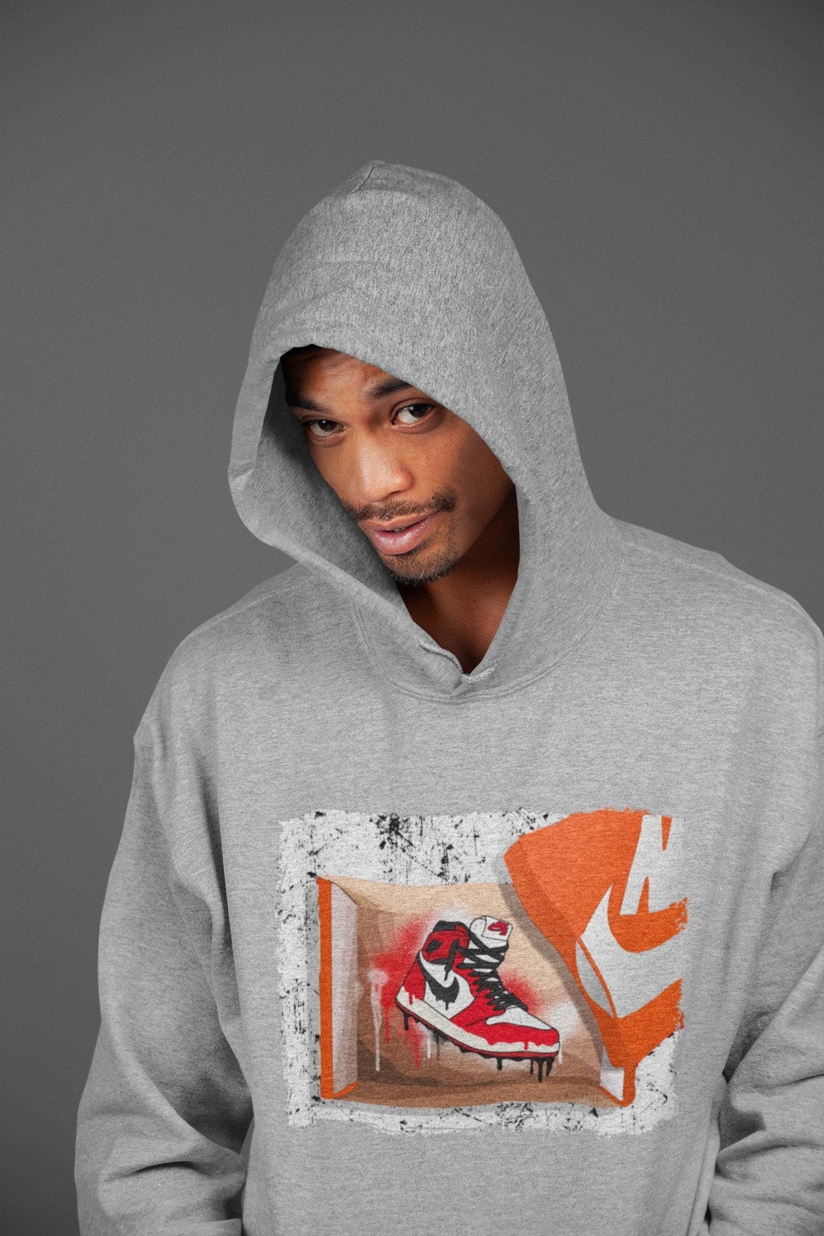 Jordan 1 Chicago Sneaker Matching T-Shirt New Kicks Sneaker Tees Jordan 1 Chicago Sneaker Release Tees Crew Neck Tees