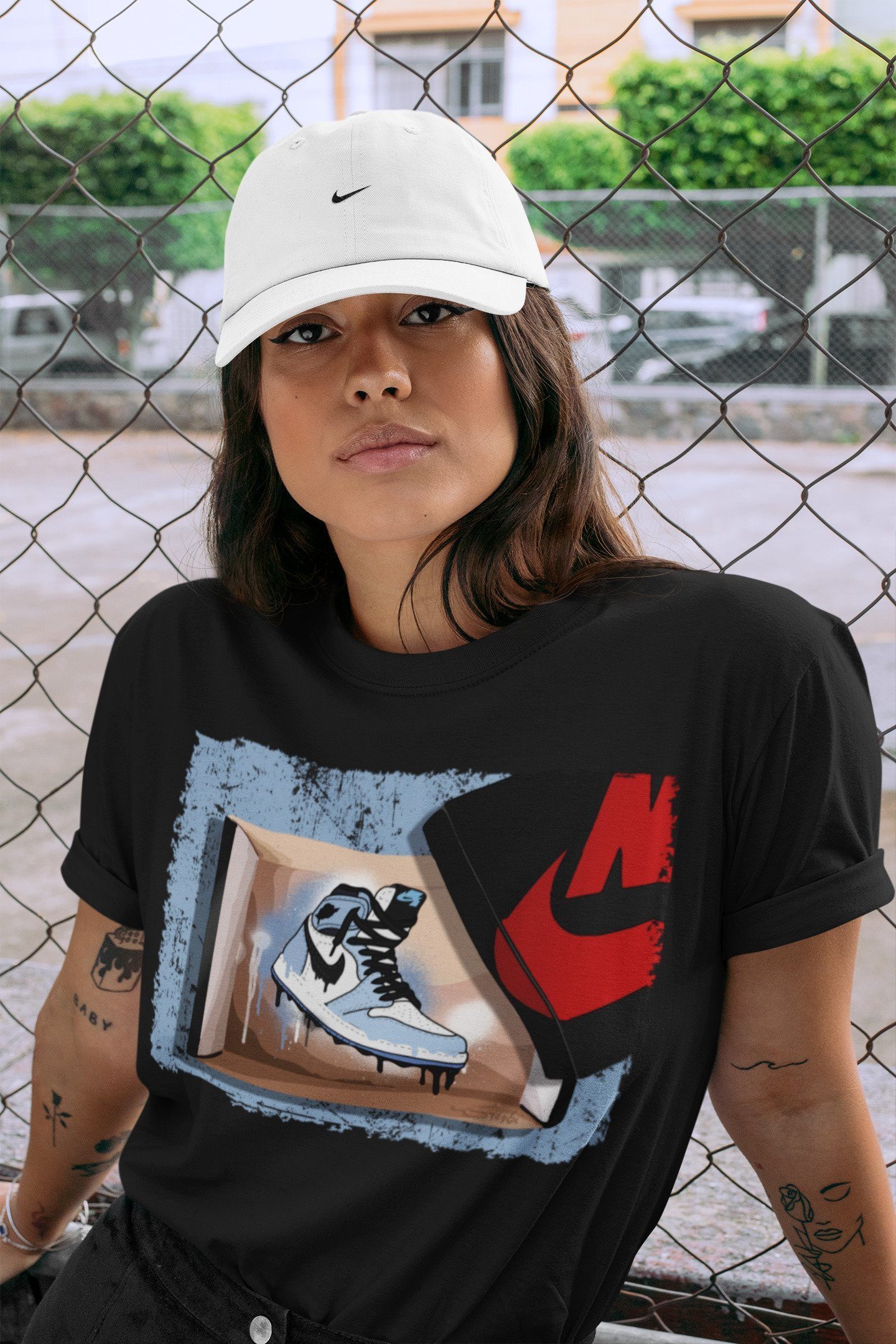 Jordan 1 University Blue Shirt To Match Jordans New Kicks Sneaker Tees Jordan 1 University Blue Drip Gear Zone Sneaker Matching Clothing Unisex Shirts