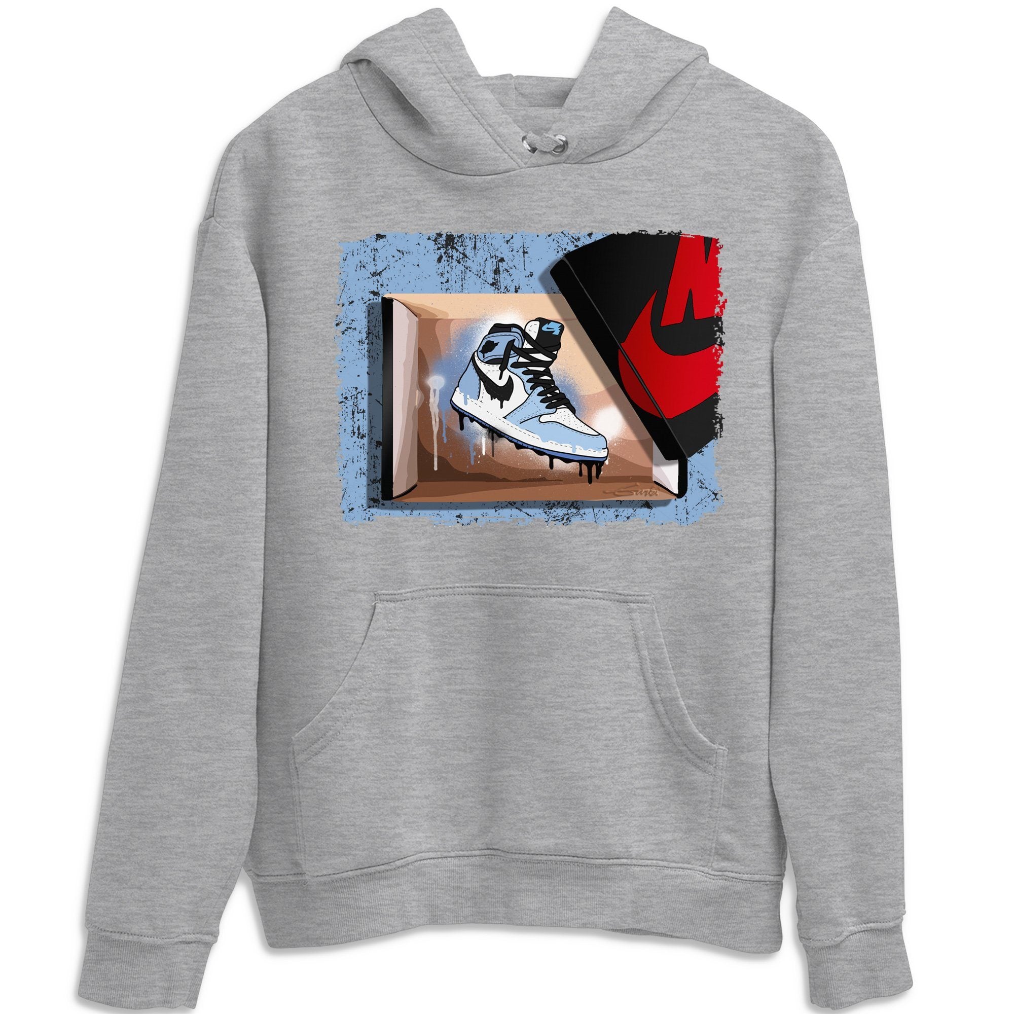 Jordan 1 University Blue Shirt To Match Jordans New Kicks Sneaker Tees Jordan 1 University Blue Drip Gear Zone Sneaker Matching Clothing Unisex Shirts