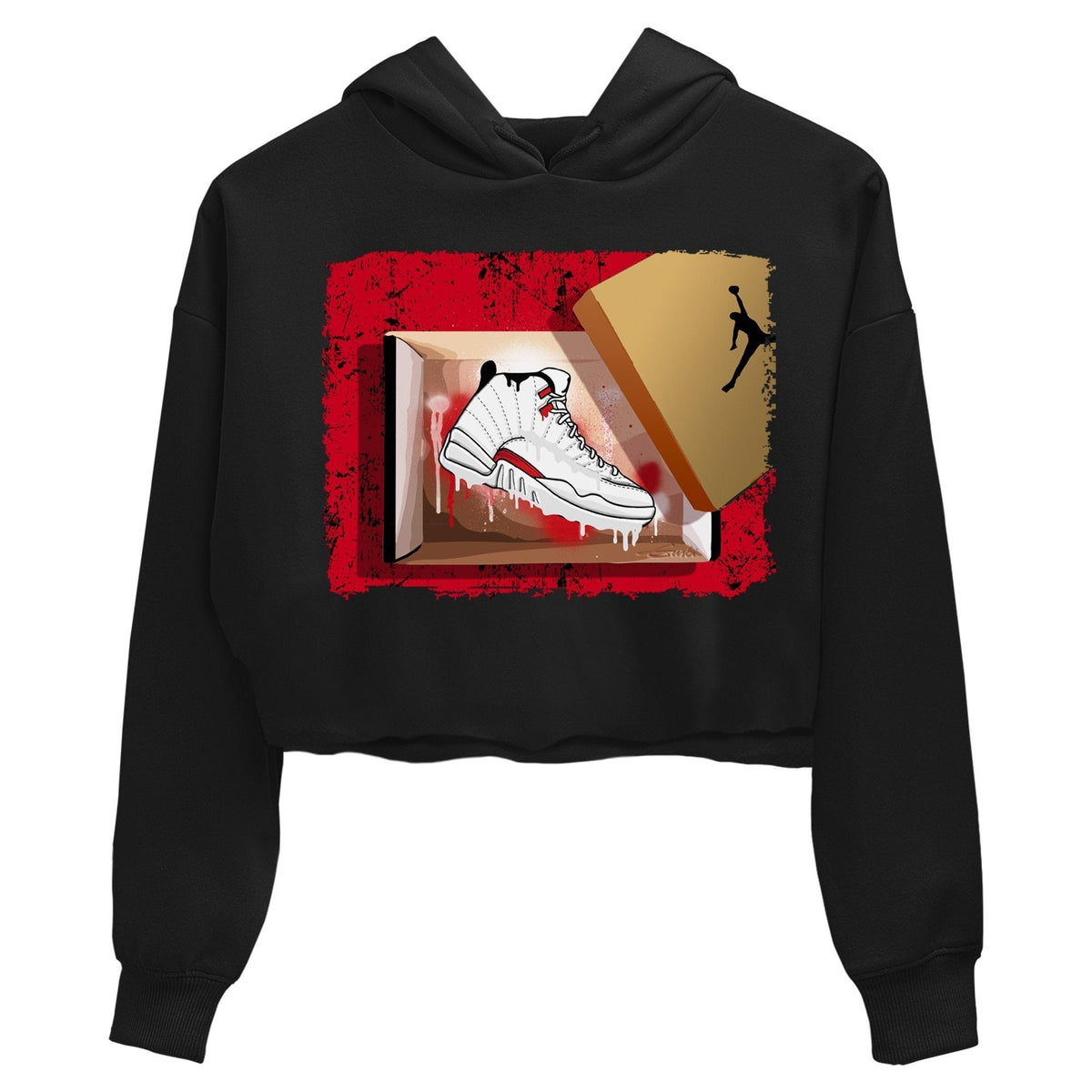 Jordan 12 Twist Sneaker Matching T-Shirt New Kicks Sneaker Tees Jordan 12 Twist Sneaker Release Tees Women's Shirts