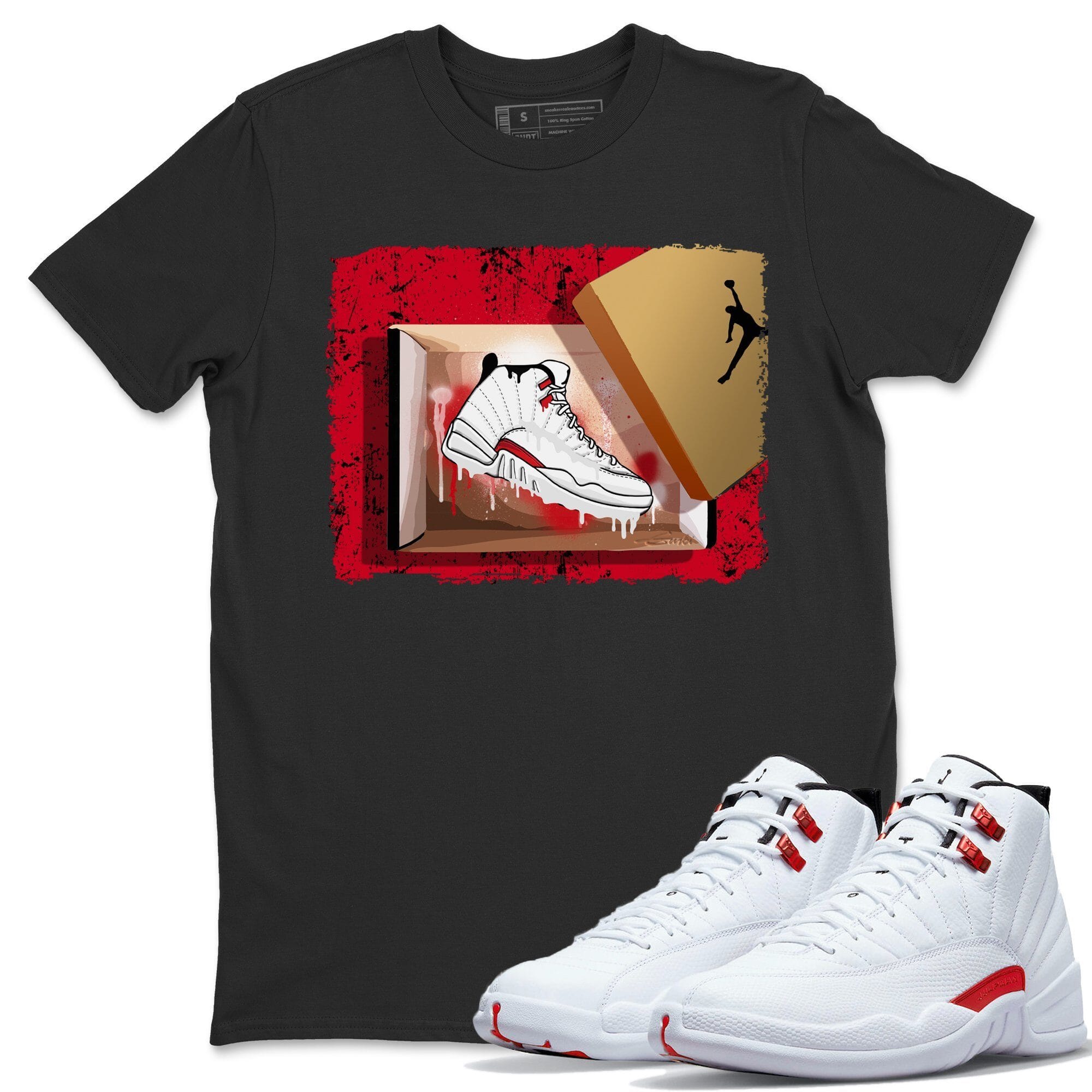 Jordan 12 Twist Shirt To Match Jordans New Kicks Sneaker Tees Jordan 12 Twist Drip Gear Zone Sneaker Matching Clothing Unisex Shirts