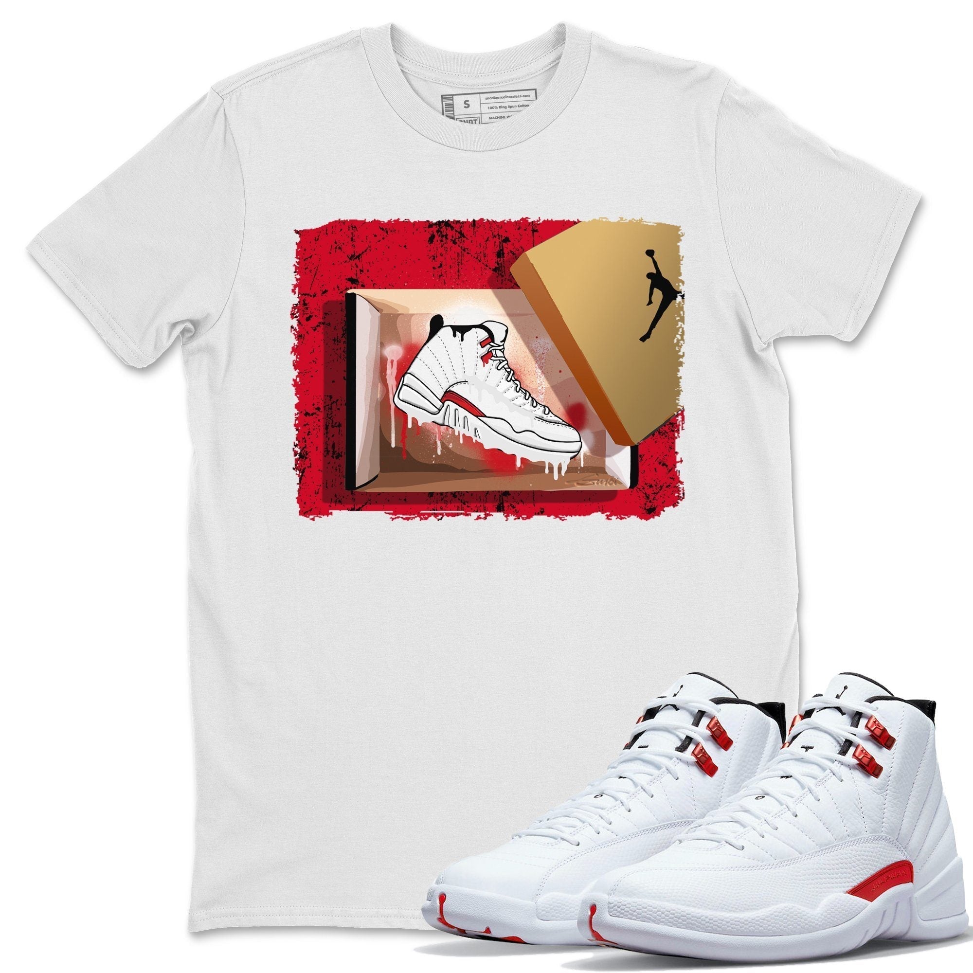 Jordan 12 Twist Shirt To Match Jordans New Kicks Sneaker Tees Jordan 12 Twist Drip Gear Zone Sneaker Matching Clothing Unisex Shirts