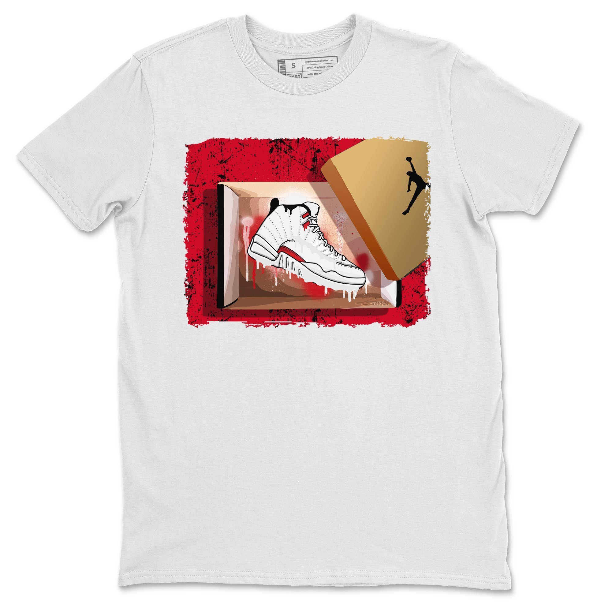Jordan 12 Twist Shirt To Match Jordans New Kicks Sneaker Tees Jordan 12 Twist Drip Gear Zone Sneaker Matching Clothing Unisex Shirts