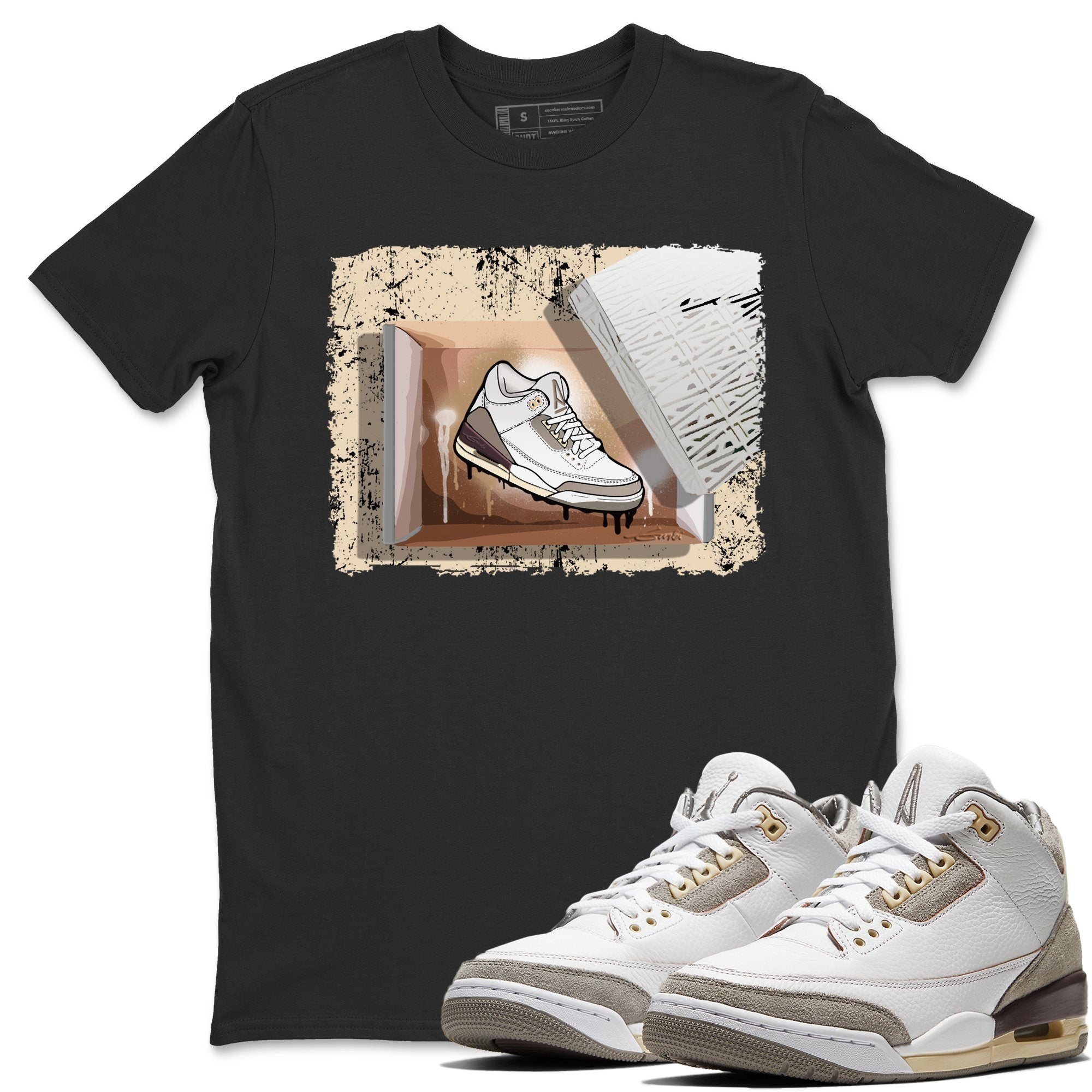Jordan 3 A Ma Maniere Shirt To Match Jordans New Kicks Sneaker Tees Jordan 3 A Ma Maniere Drip Gear Zone Sneaker Matching Clothing Unisex Shirts