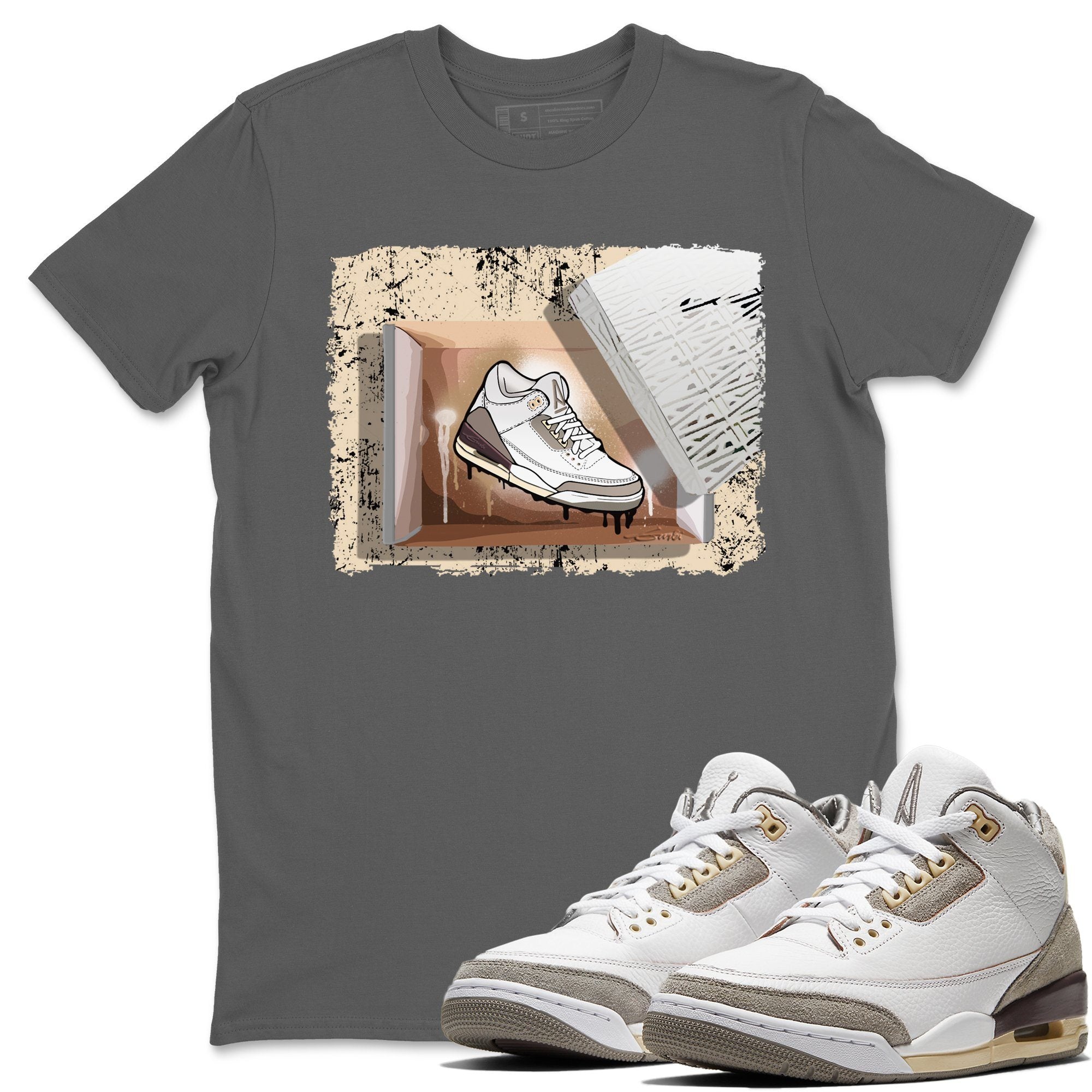 Jordan 3 A Ma Maniere Shirt To Match Jordans New Kicks Sneaker Tees Jordan 3 A Ma Maniere Drip Gear Zone Sneaker Matching Clothing Unisex Shirts