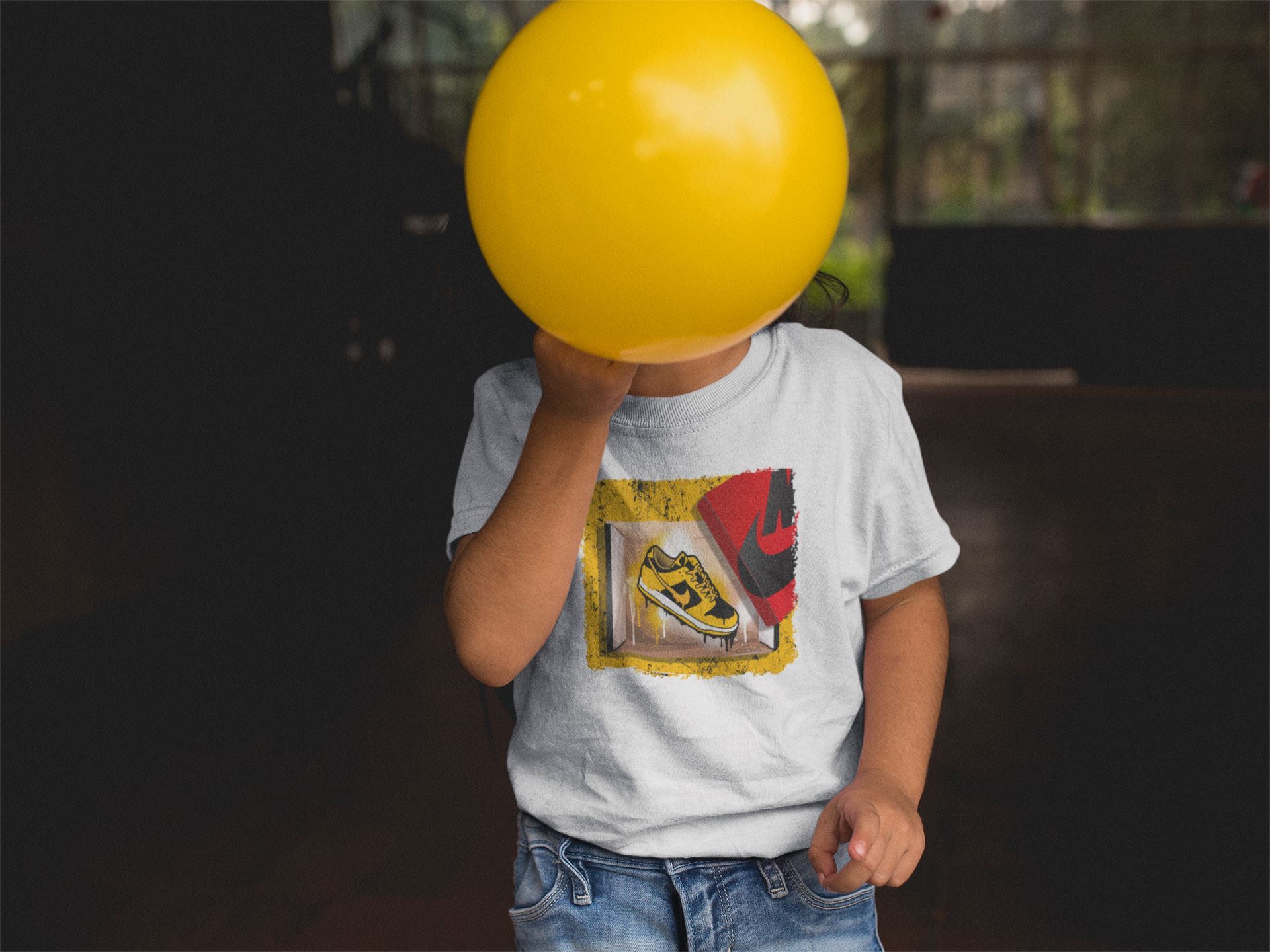 Dunk Championship Goldenrod Sneaker Match Tees New Kicks Sneaker Tees Dunk Championship Goldenrod Jordan to match sneaker T-Shirt Kids Shirts