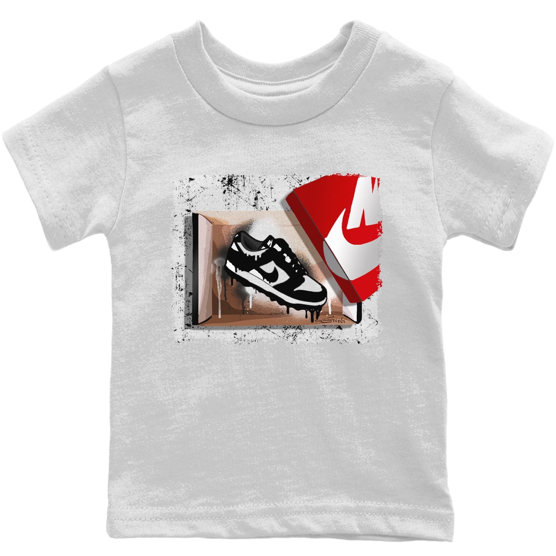 Dunk Panda Sneaker Match Tees New Kicks Sneaker Tees Dunk Panda Jordan to match sneaker T-Shirt Kids Shirts