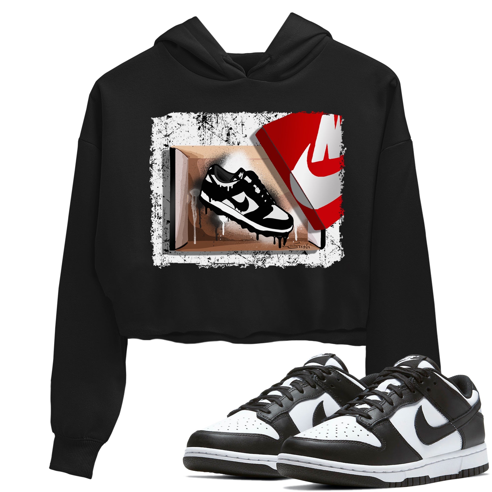 Dunk Panda Sneaker Match Tees New Kicks Sneaker Tees Dunk Panda Jordan to match sneaker T-Shirt Women's Shirts