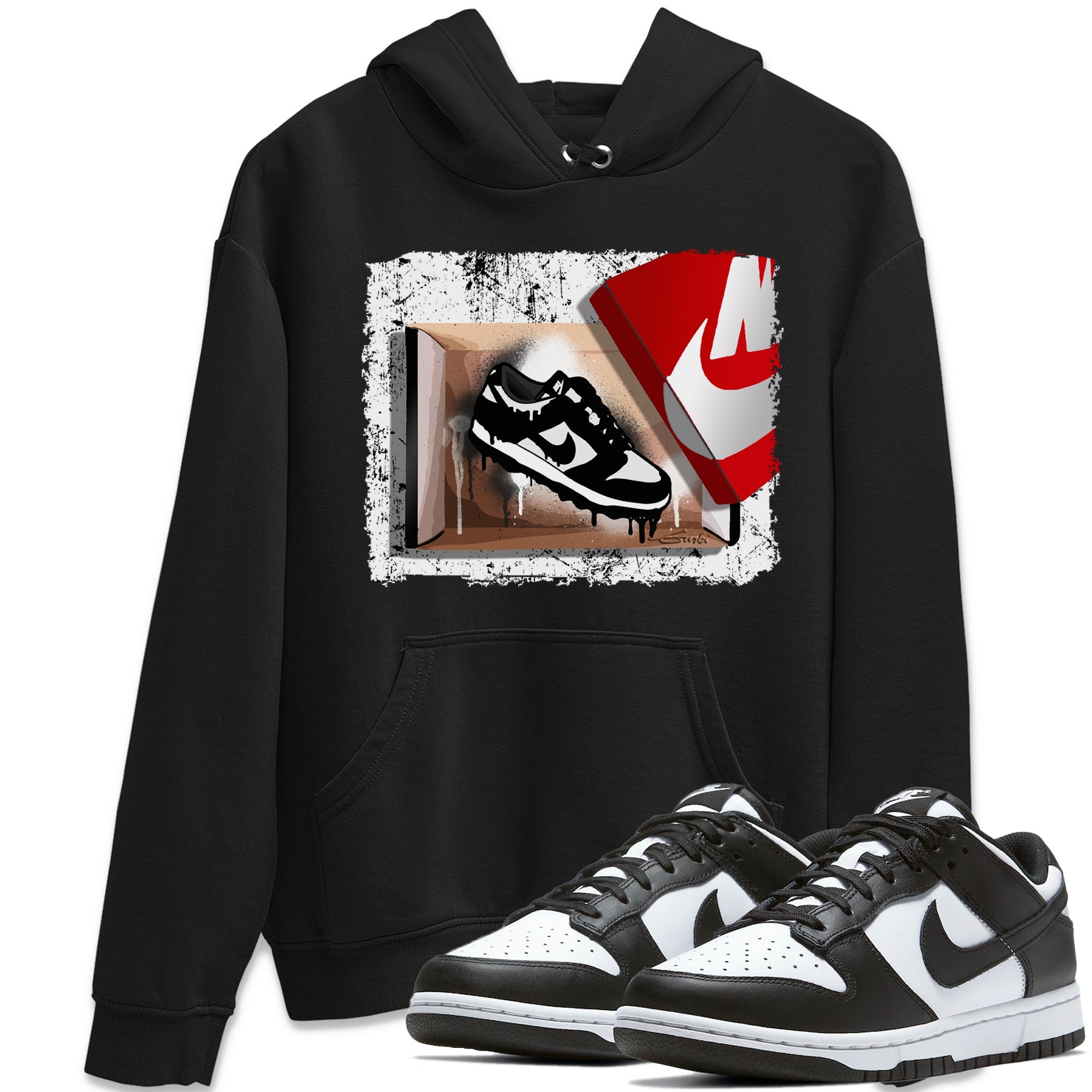 Dunk Panda Sneaker Match Tees New Kicks Sneaker Tees Dunk Panda Jordan to match sneaker T-Shirt Crew Neck Shirts