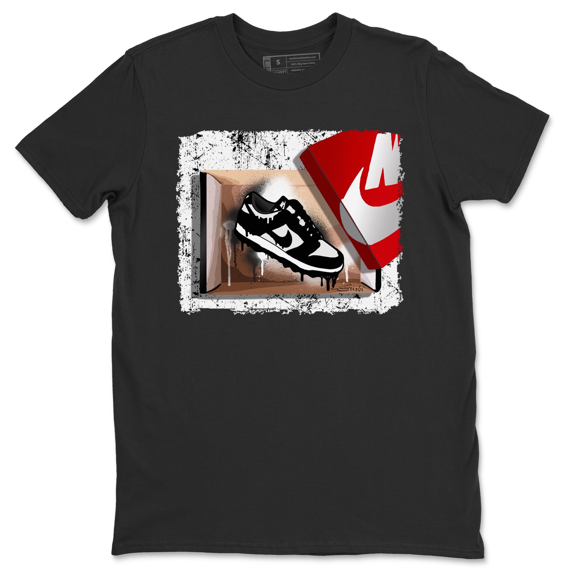 Dunk Panda Sneaker Match Tees New Kicks Sneaker Tees Dunk Panda Jordan to match sneaker T-Shirt Crew Neck Shirts