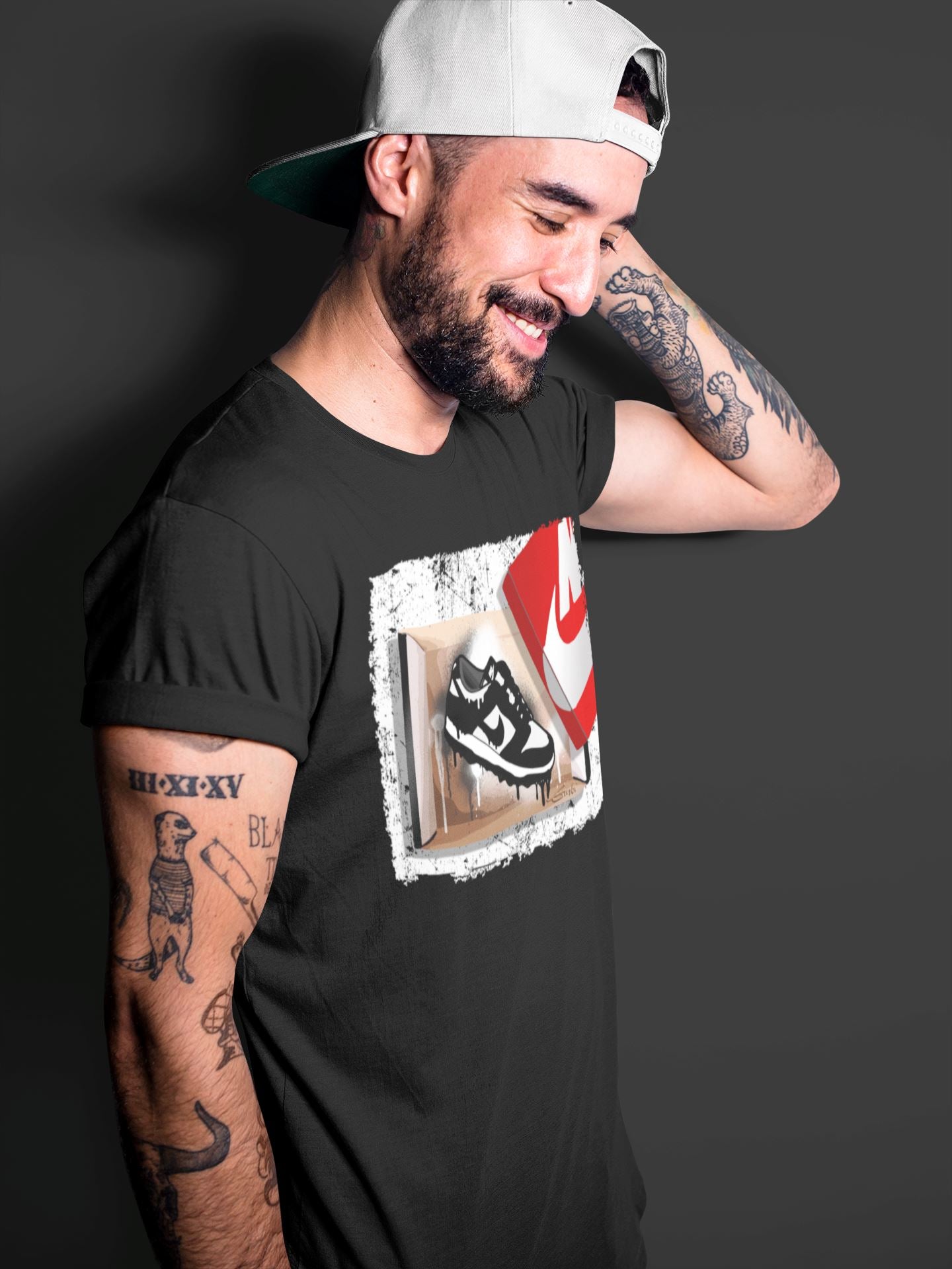 Dunk Panda Sneaker Match Tees New Kicks Sneaker Tees Dunk Panda Jordan to match sneaker T-Shirt Crew Neck Shirts