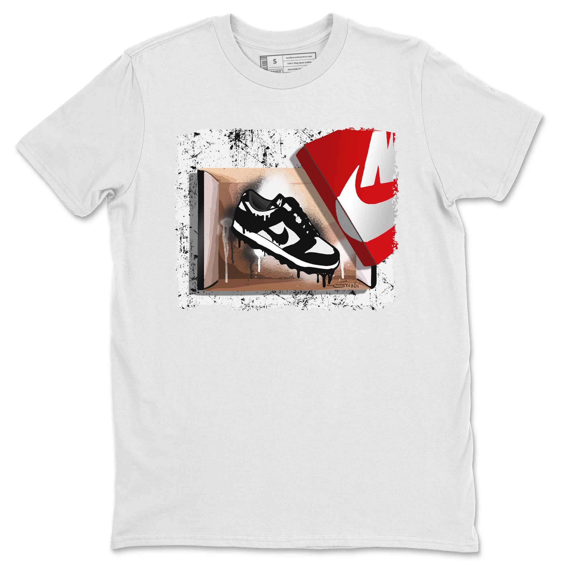 Dunk Panda Sneaker Match Tees New Kicks Sneaker Tees Dunk Panda Jordan to match sneaker T-Shirt Crew Neck Shirts