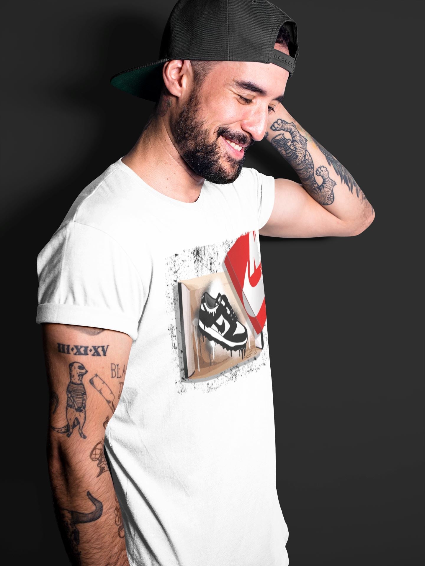 Dunk Panda Sneaker Match Tees New Kicks Sneaker Tees Dunk Panda Jordan to match sneaker T-Shirt Crew Neck Shirts