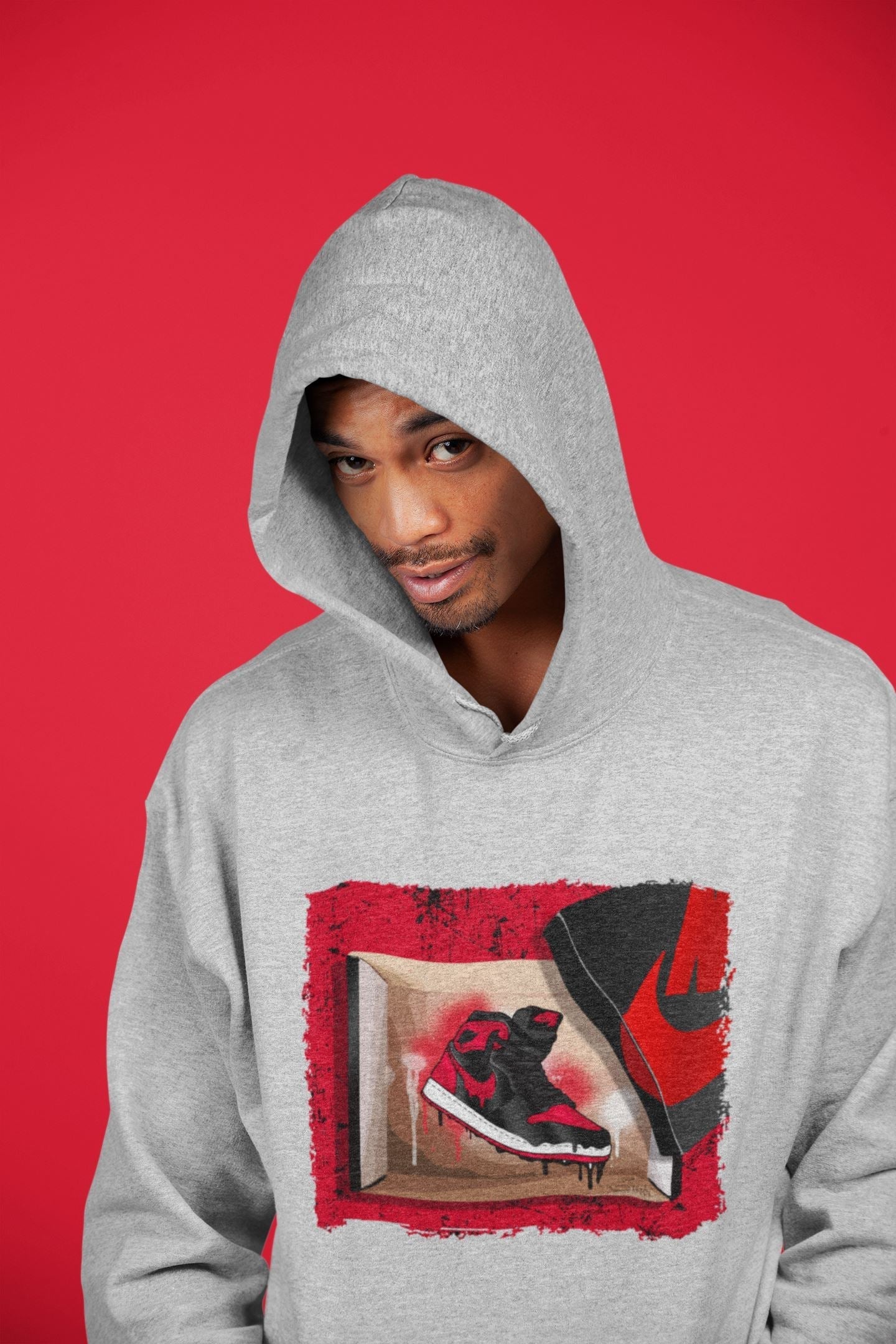 Jordan 1 Bred Patent Sneaker Matching T-Shirt New Kicks Sneaker Tees Jordan 1 Bred Patent Sneaker Release Tees Crew Neck Tees