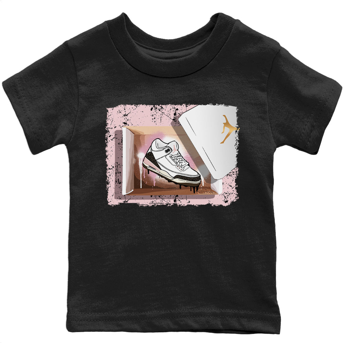 Jordan 3 Atmosphere Sneaker Matching T-Shirt New Kicks Sneaker Tees Jordan 3 Atmosphere Sneaker Release Tees Kids Shirts