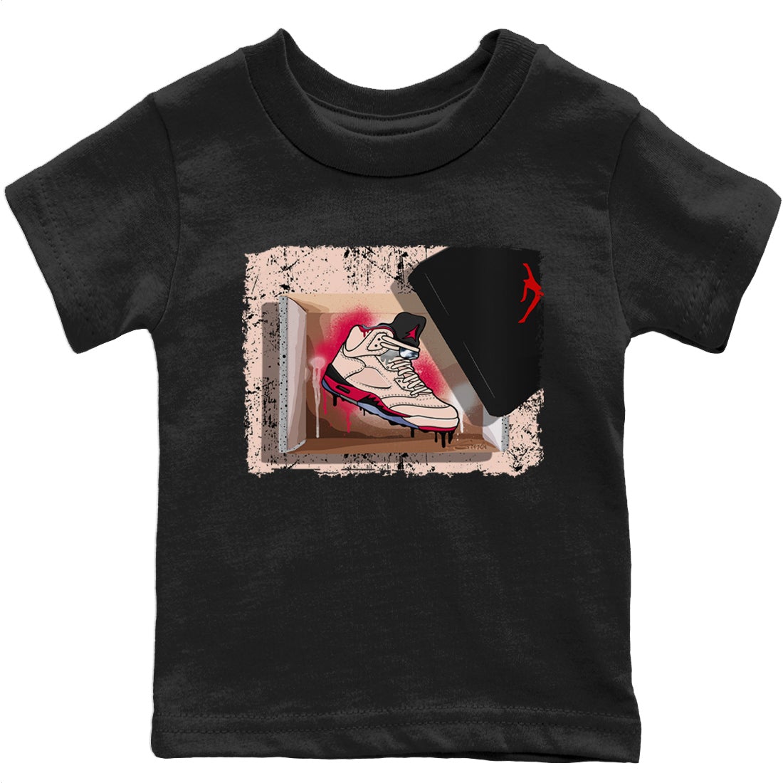 Jordan 5 Girls That Hoop Sneaker Matching T-Shirt New Kicks Sneaker Tees Jordan 5 Girls That Hoop Sneaker Release Tees Kids Shirts