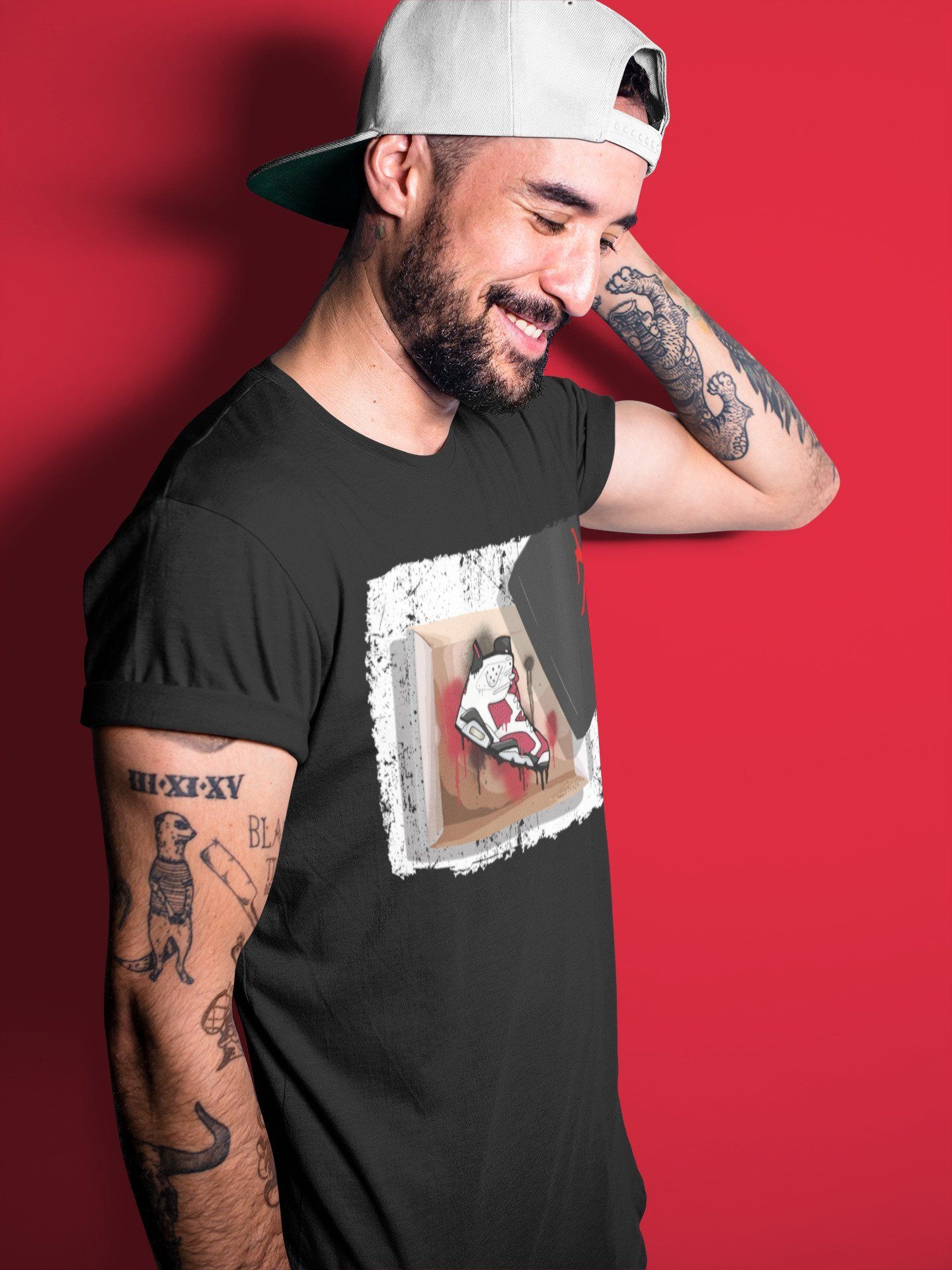 Jordan 6 Carmine Shirt To Match Jordans New Kicks Sneaker Tees Jordan 6 Carmine Drip Gear Zone Sneaker Matching Clothing Unisex Shirts