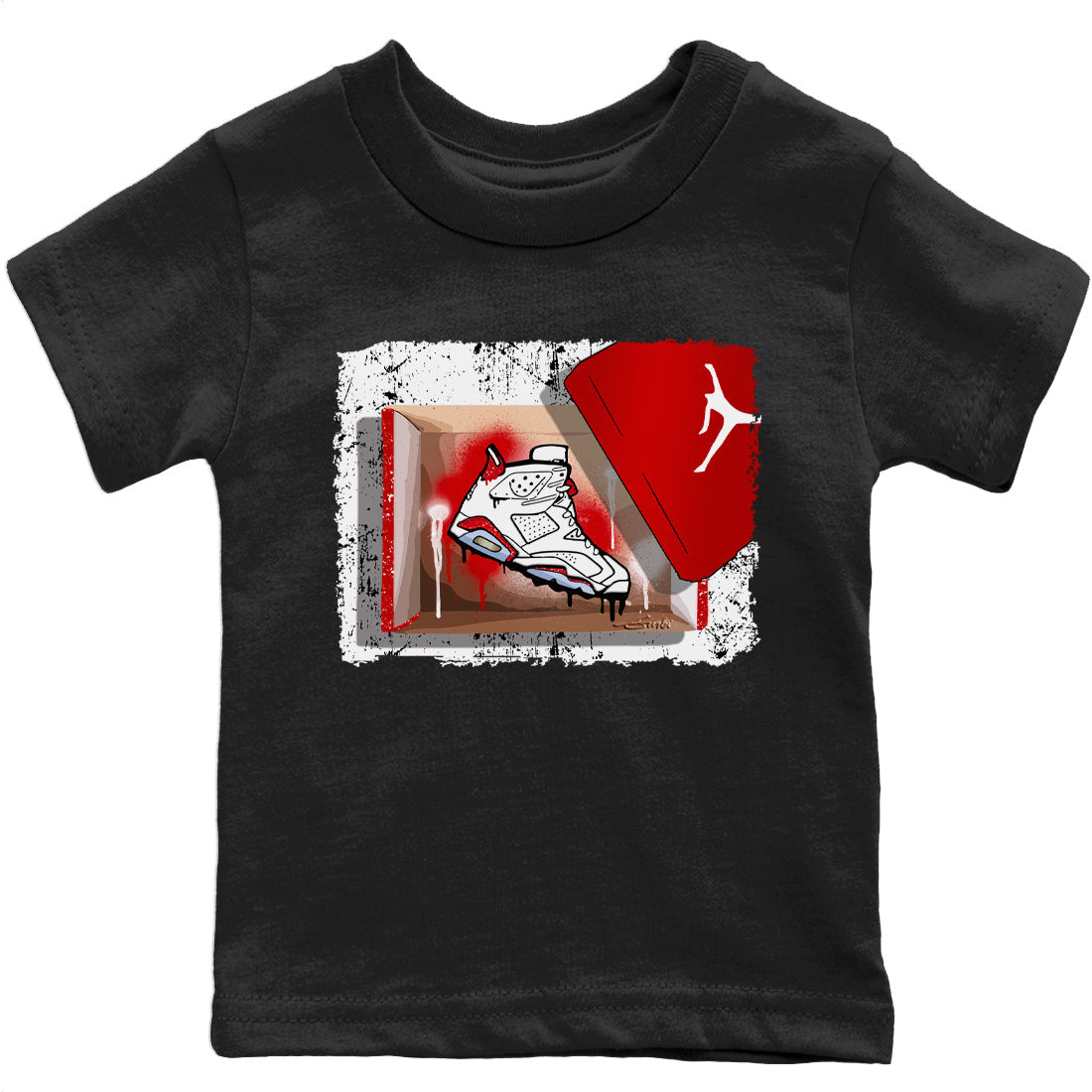 Jordan 6 Red Velvet Cookies Shirt To Match Jordans New Kicks Sneaker Tees Jordan 6 Red Velvet Cookies Drip Gear Zone Sneaker Matching Clothing Kids Shirts