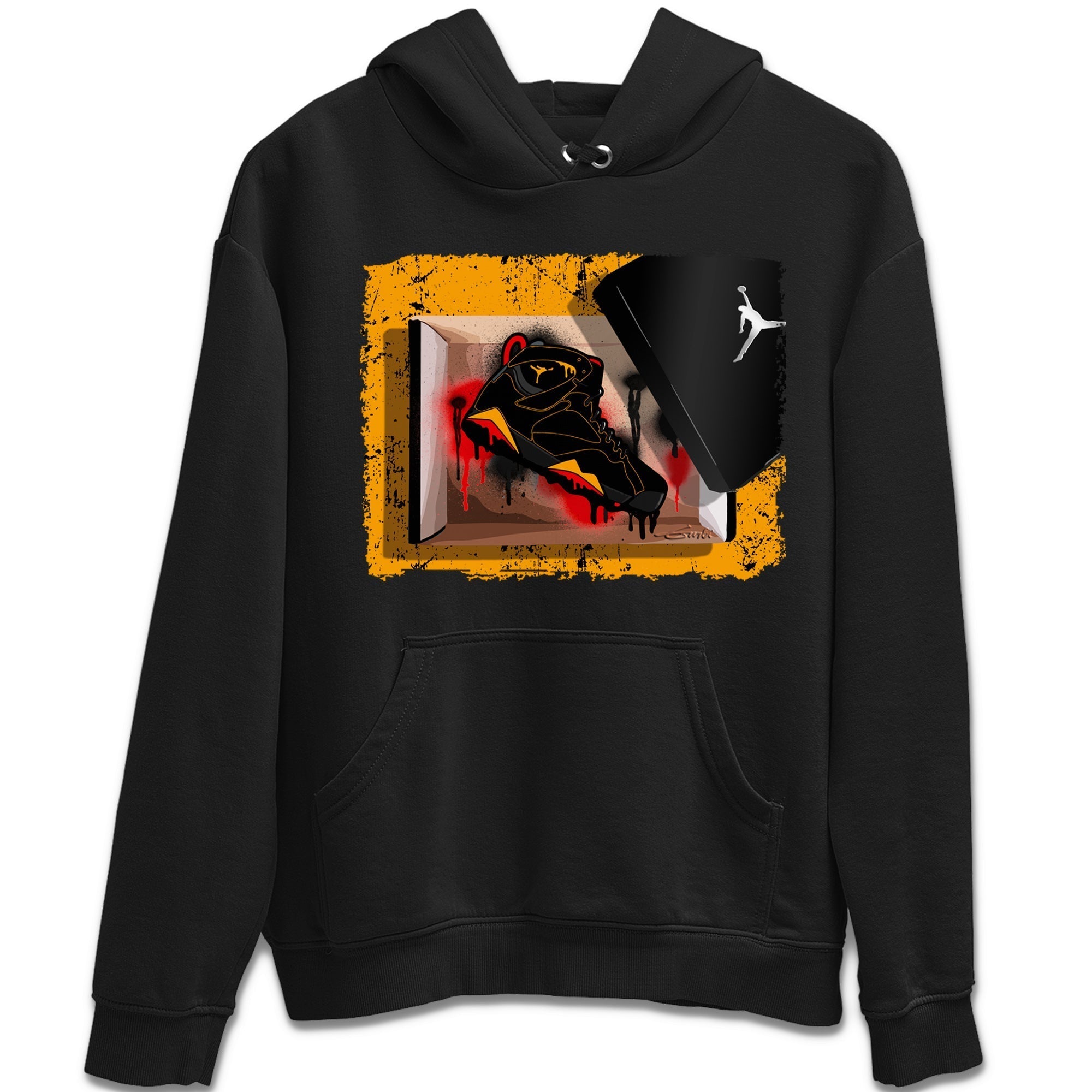 Jordan 7 Citrus Shirt To Match Jordans New Kicks Sneaker Tees Jordan 7 Citrus Drip Gear Zone Sneaker Matching Clothing Unisex Shirts