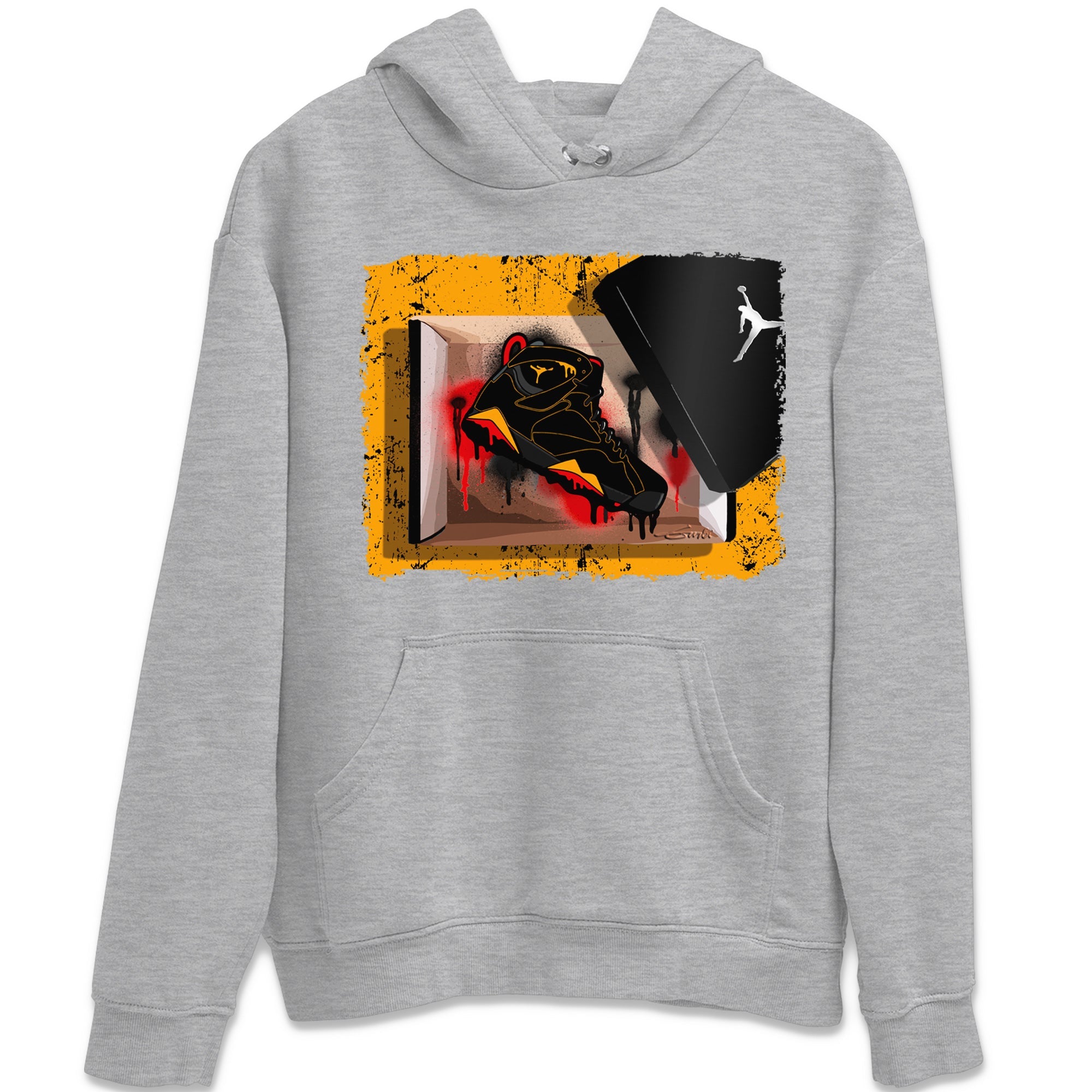 Jordan 7 Citrus Shirt To Match Jordans New Kicks Sneaker Tees Jordan 7 Citrus Drip Gear Zone Sneaker Matching Clothing Unisex Shirts