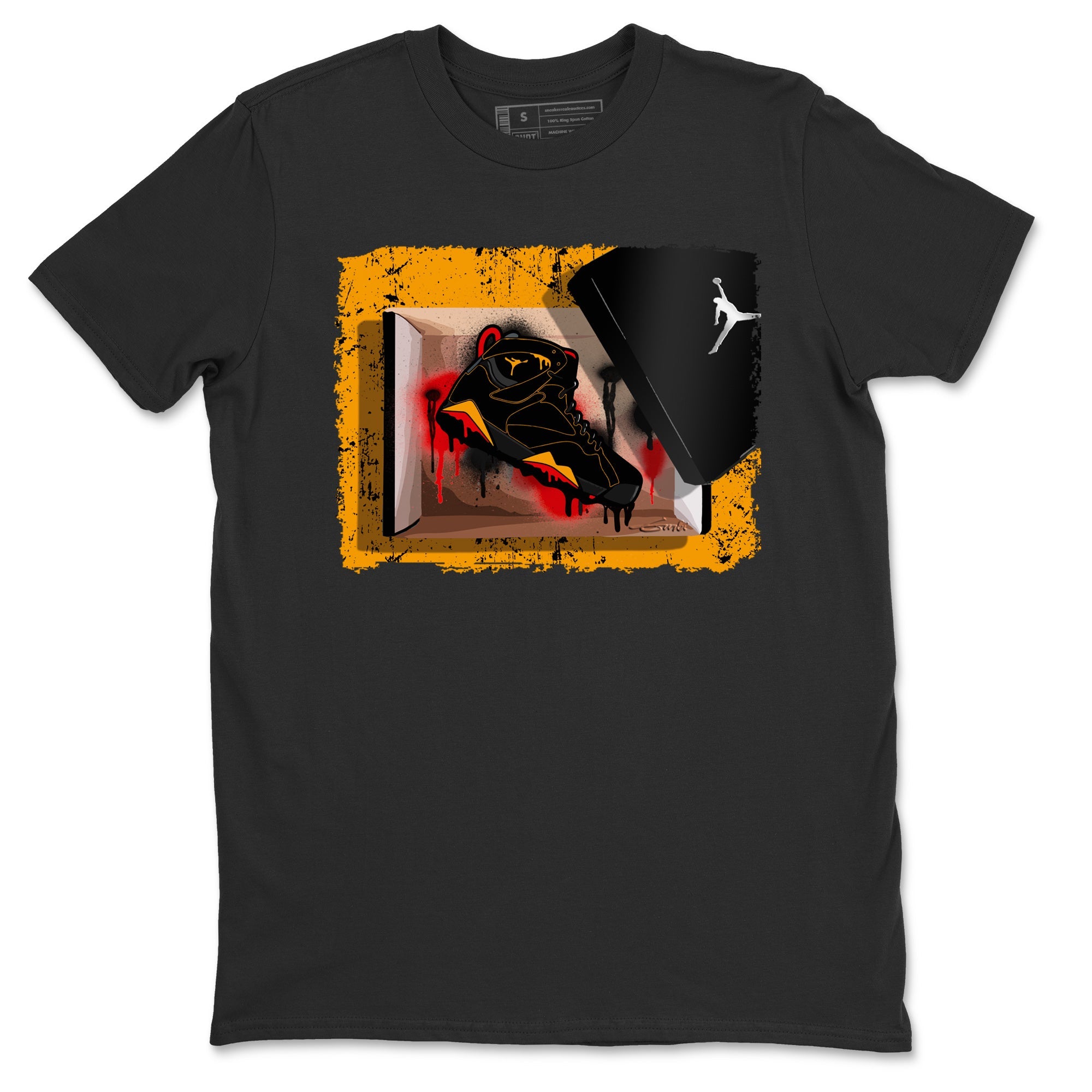 Jordan 7 Citrus Shirt To Match Jordans New Kicks Sneaker Tees Jordan 7 Citrus Drip Gear Zone Sneaker Matching Clothing Unisex Shirts