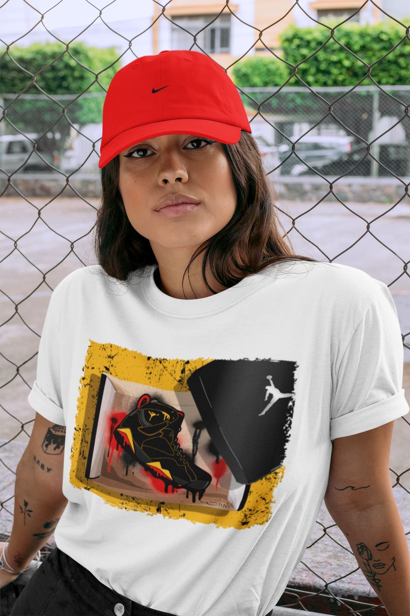 Jordan 7 Citrus Shirt To Match Jordans New Kicks Sneaker Tees Jordan 7 Citrus Drip Gear Zone Sneaker Matching Clothing Unisex Shirts