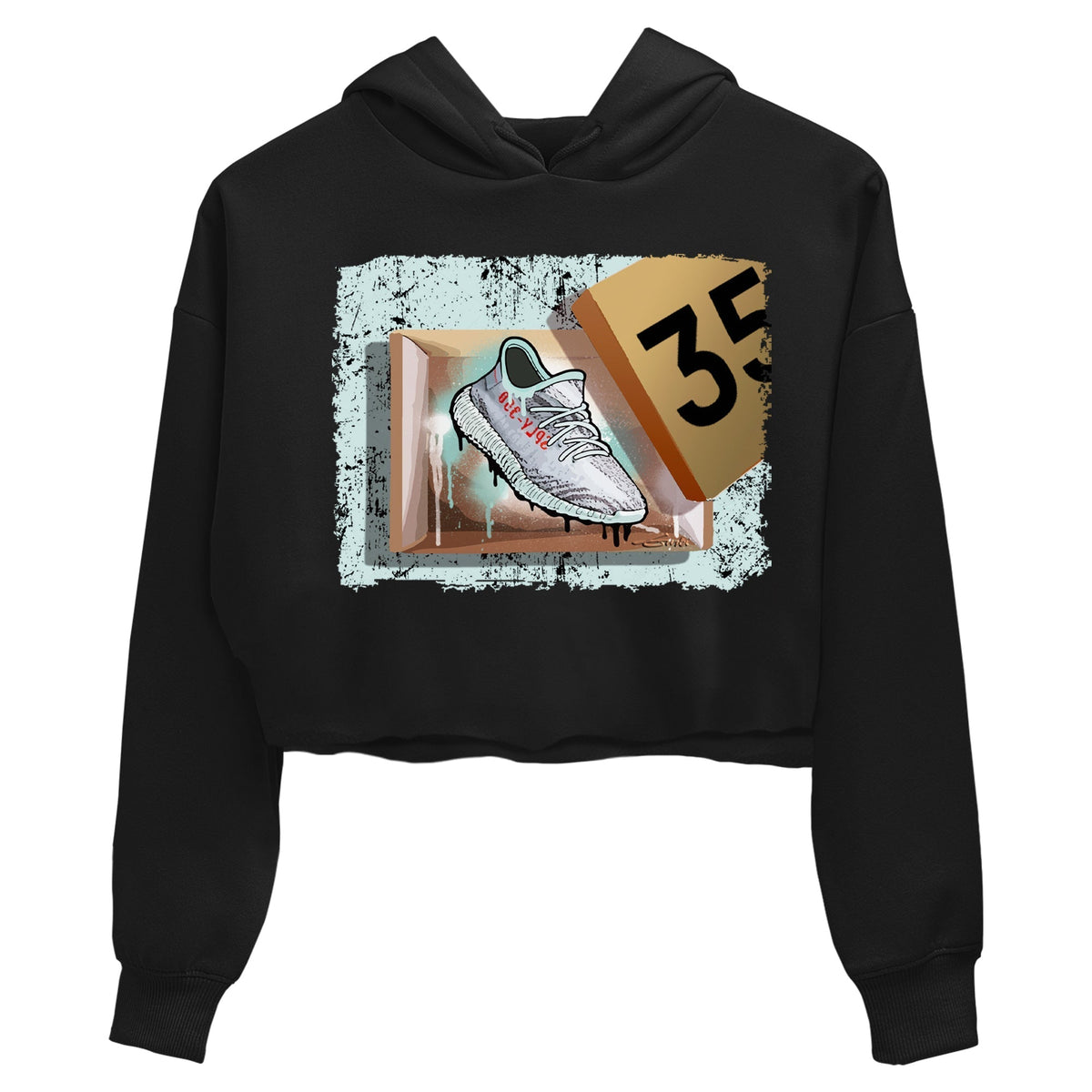 Yeezy 350 Blue Tint Shirt To Match Jordans New Kicks Sneaker Tees Yeezy 350 Blue Tint Drip Gear Zone Sneaker Matching Clothing Women's Shirts