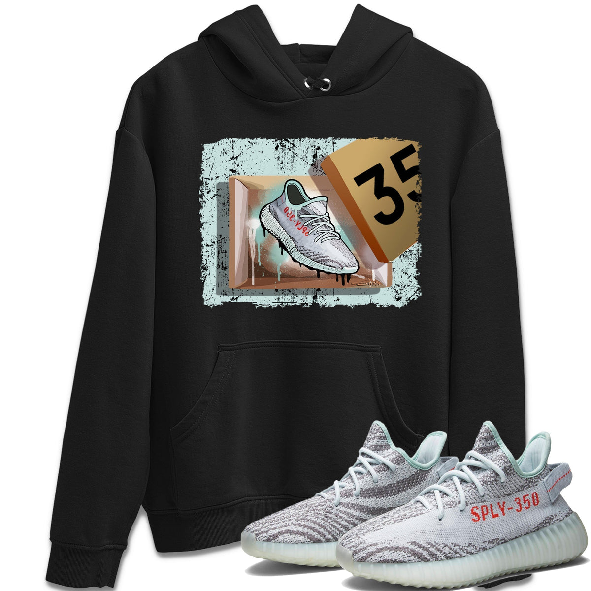 Yeezy 350 Blue Tint Shirt To Match Jordans New Kicks Sneaker Tees Yeezy 350 Blue Tint Drip Gear Zone Sneaker Matching Clothing Unisex Shirts