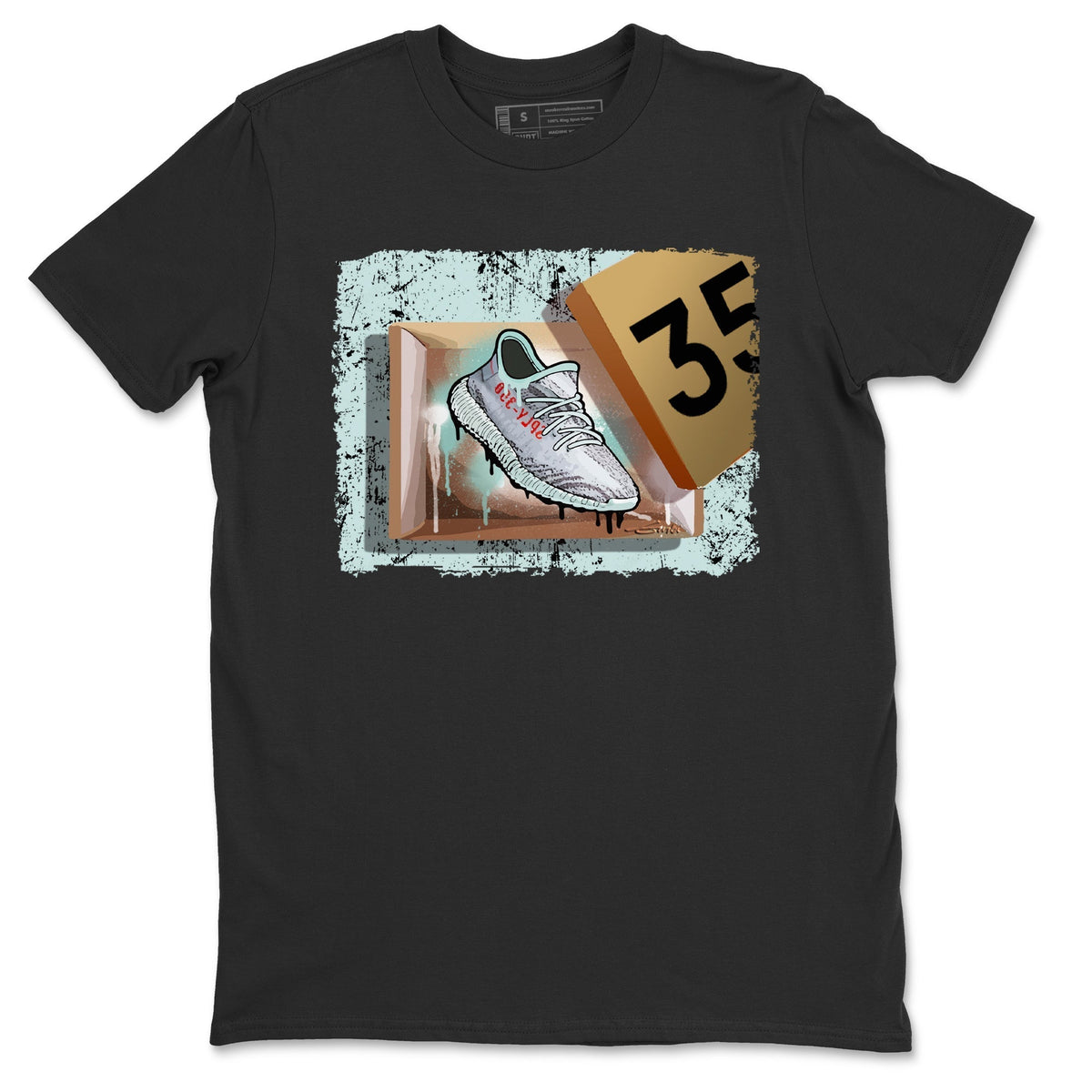 Yeezy 350 Blue Tint Shirt To Match Jordans New Kicks Sneaker Tees Yeezy 350 Blue Tint Drip Gear Zone Sneaker Matching Clothing Unisex Shirts